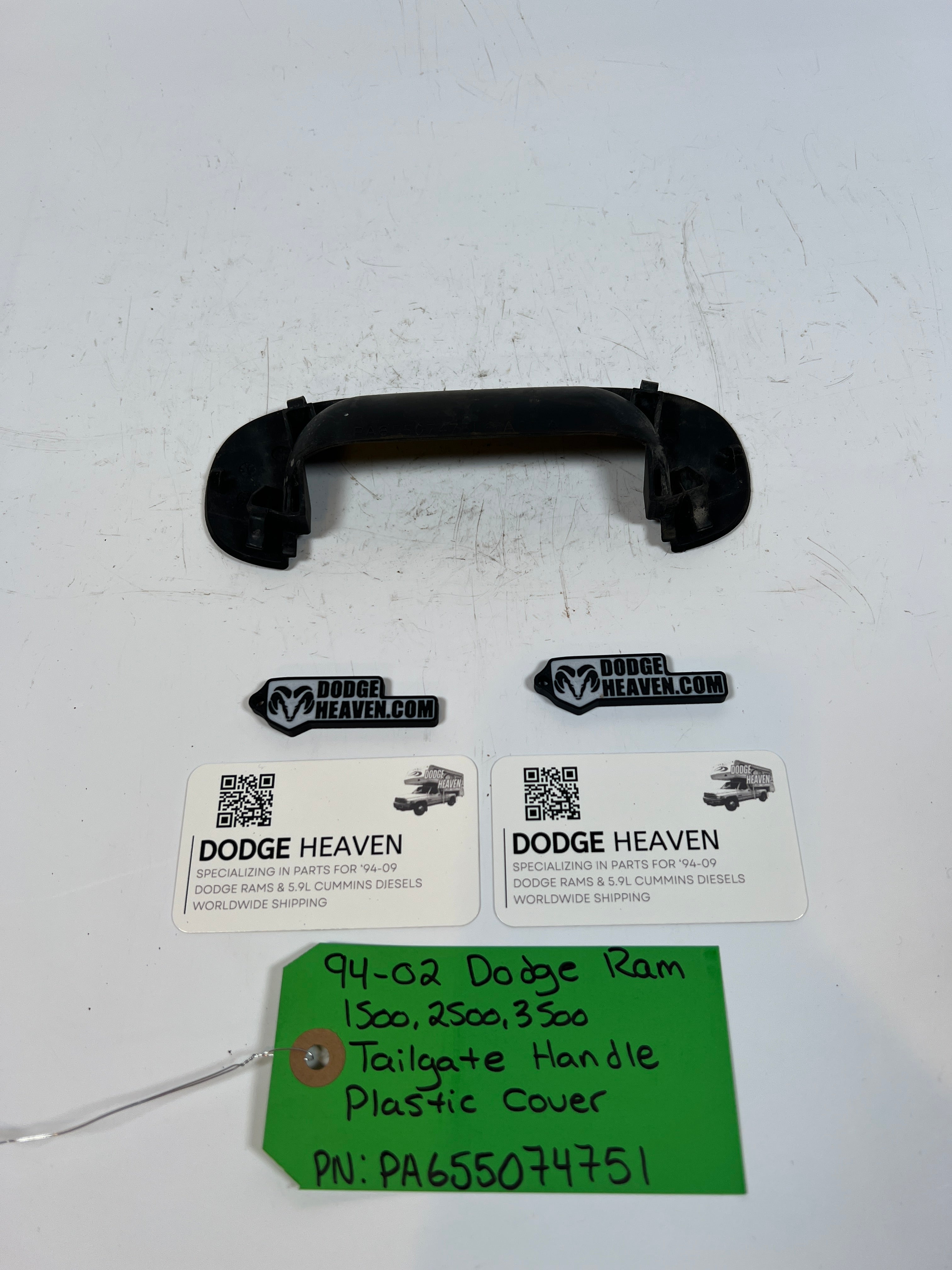 1994-2002 Dodge Ram 1500 2500 3500 Tailgate Handle Plastic Cover
