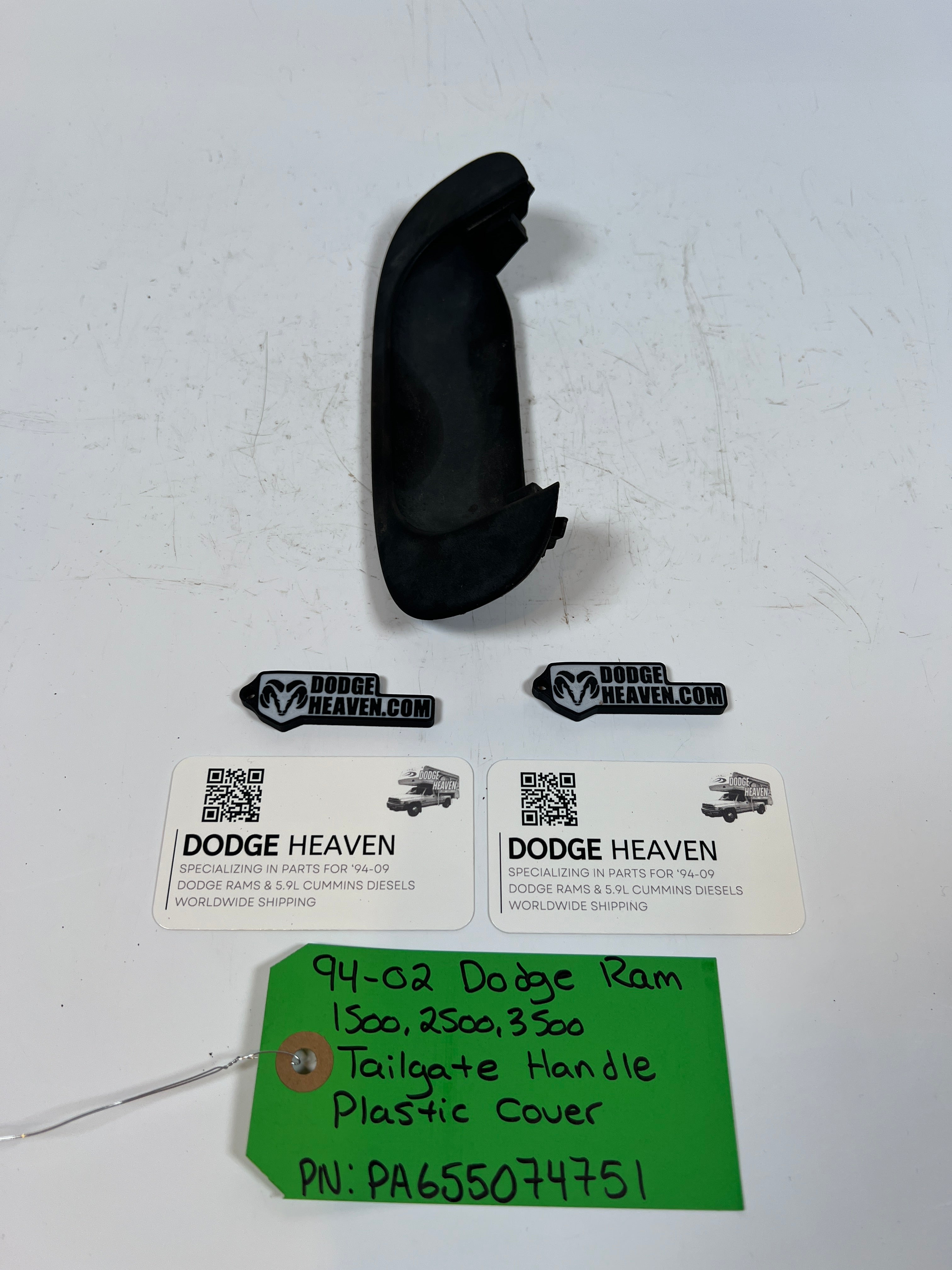 1994-2002 Dodge Ram 1500 2500 3500 Tailgate Handle Plastic Cover