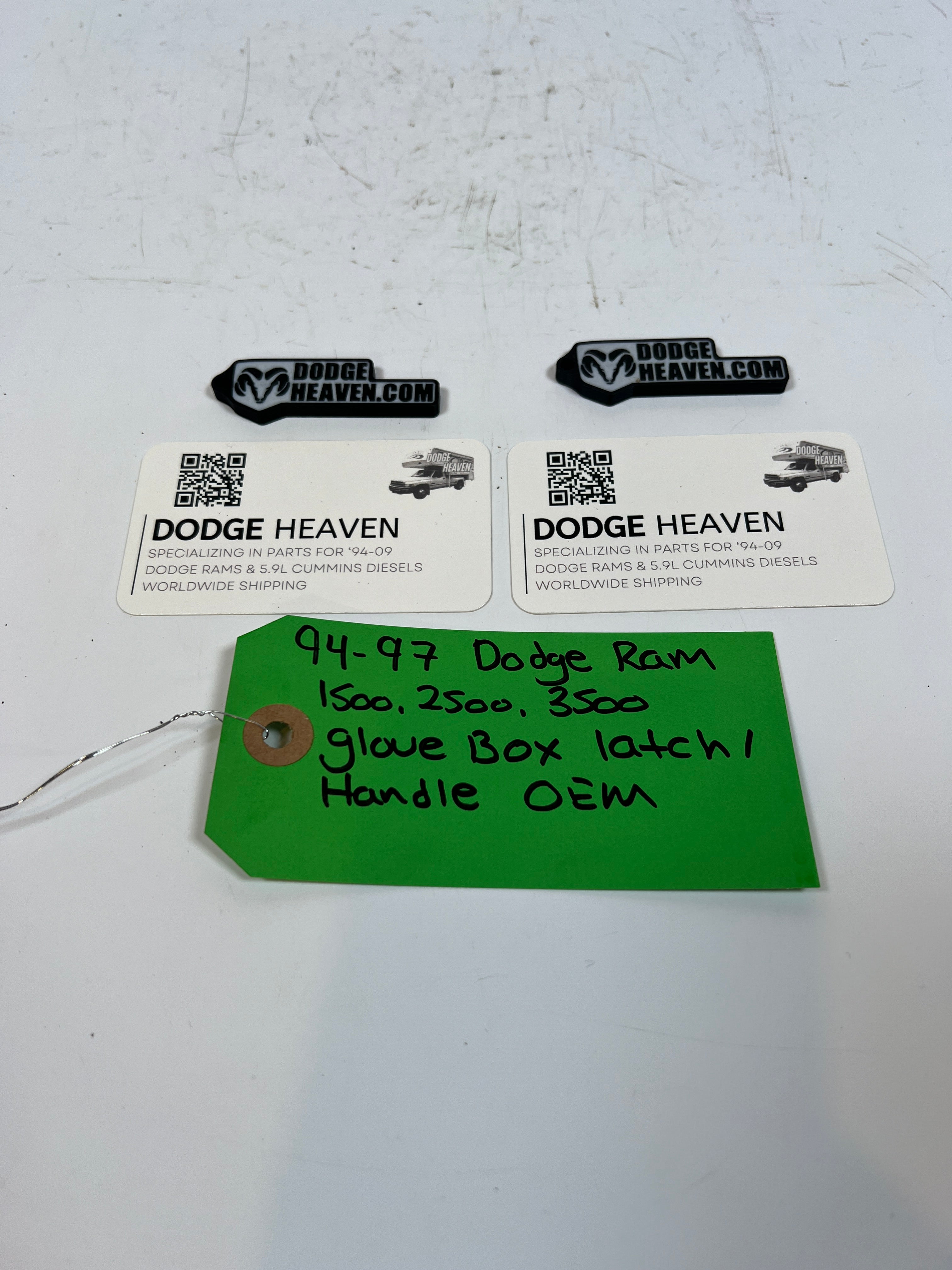 1994-1997 Dodge Ram 1500-3500 Glove Box Latch/ Lock Handle