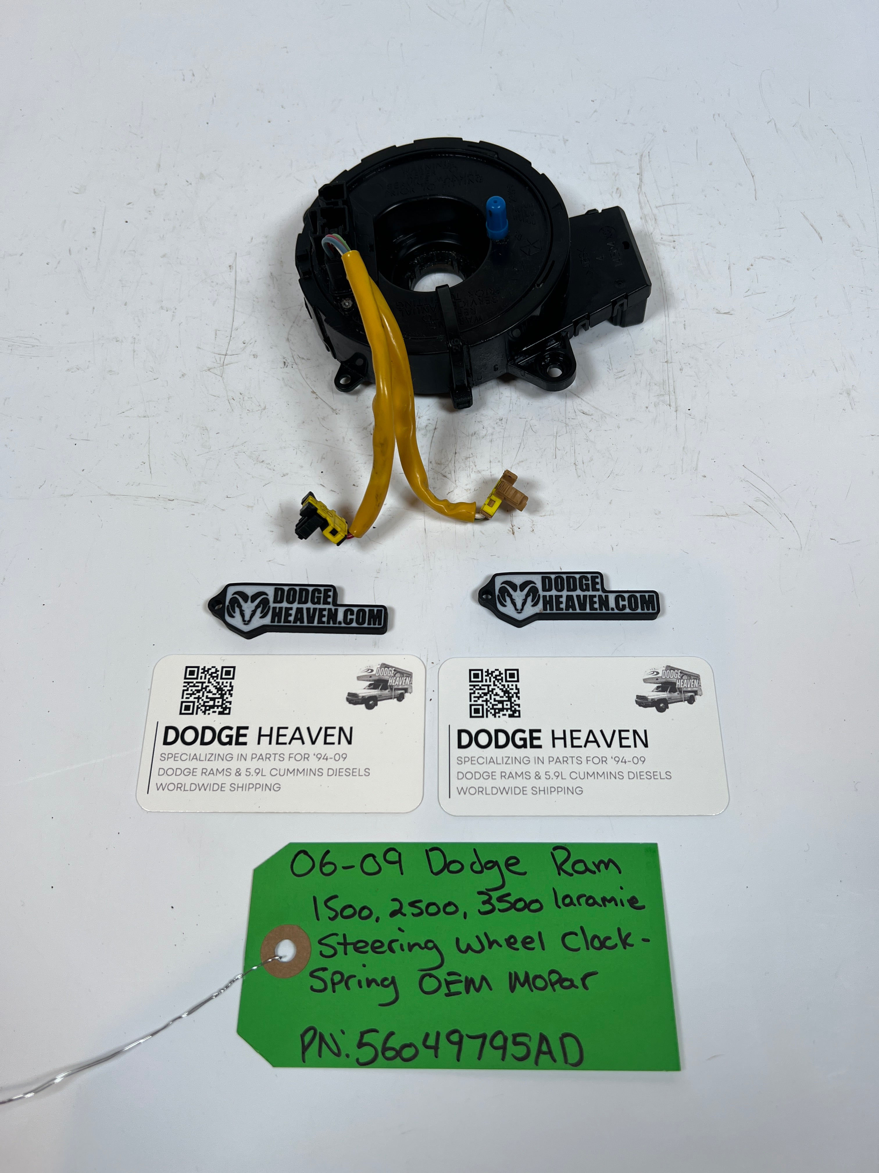 2006-2009 Dodge Ram 1500 2500 3500 Steering Wheel Clock-Spring