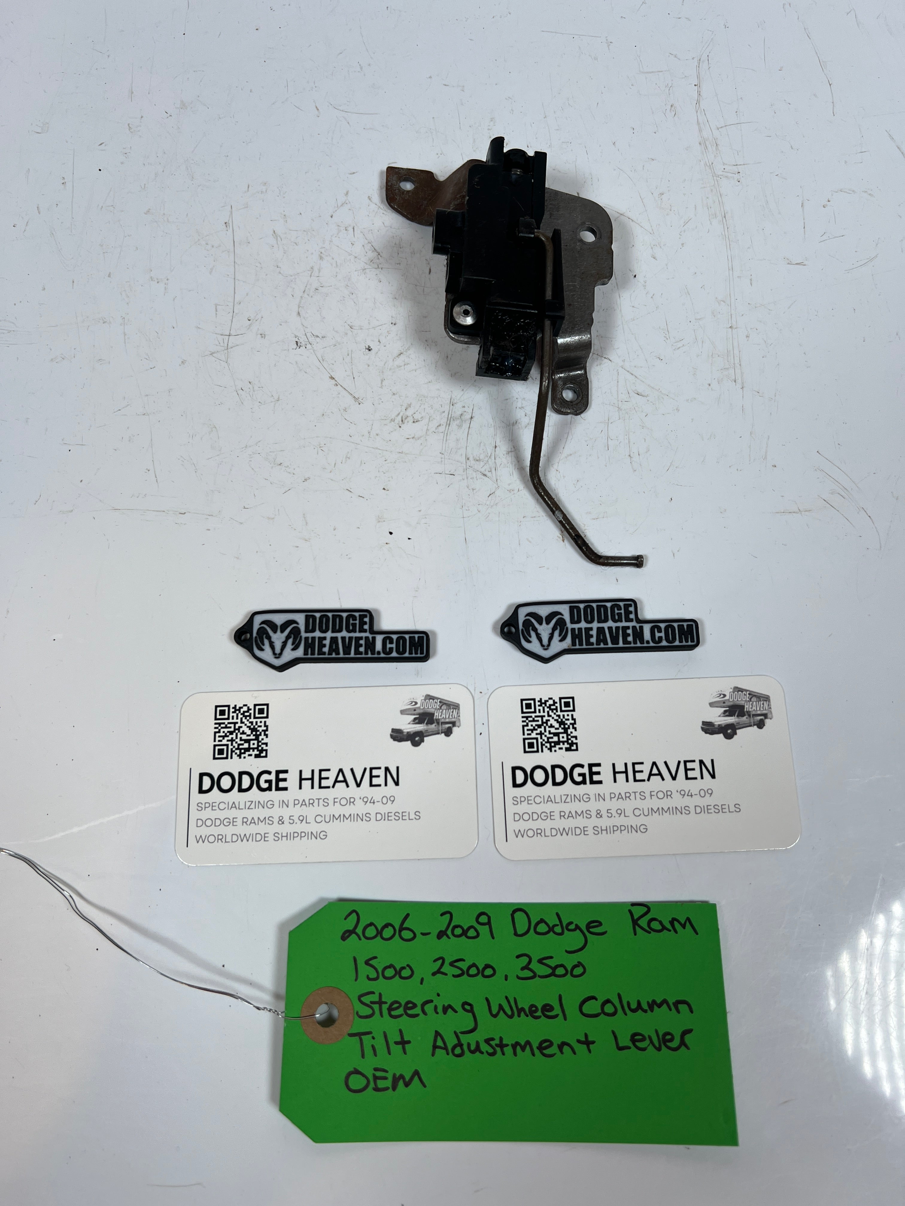 2006-2009 Dodge Ram 1500-3500 Steering wheel Column Tilt Adjustment Lever