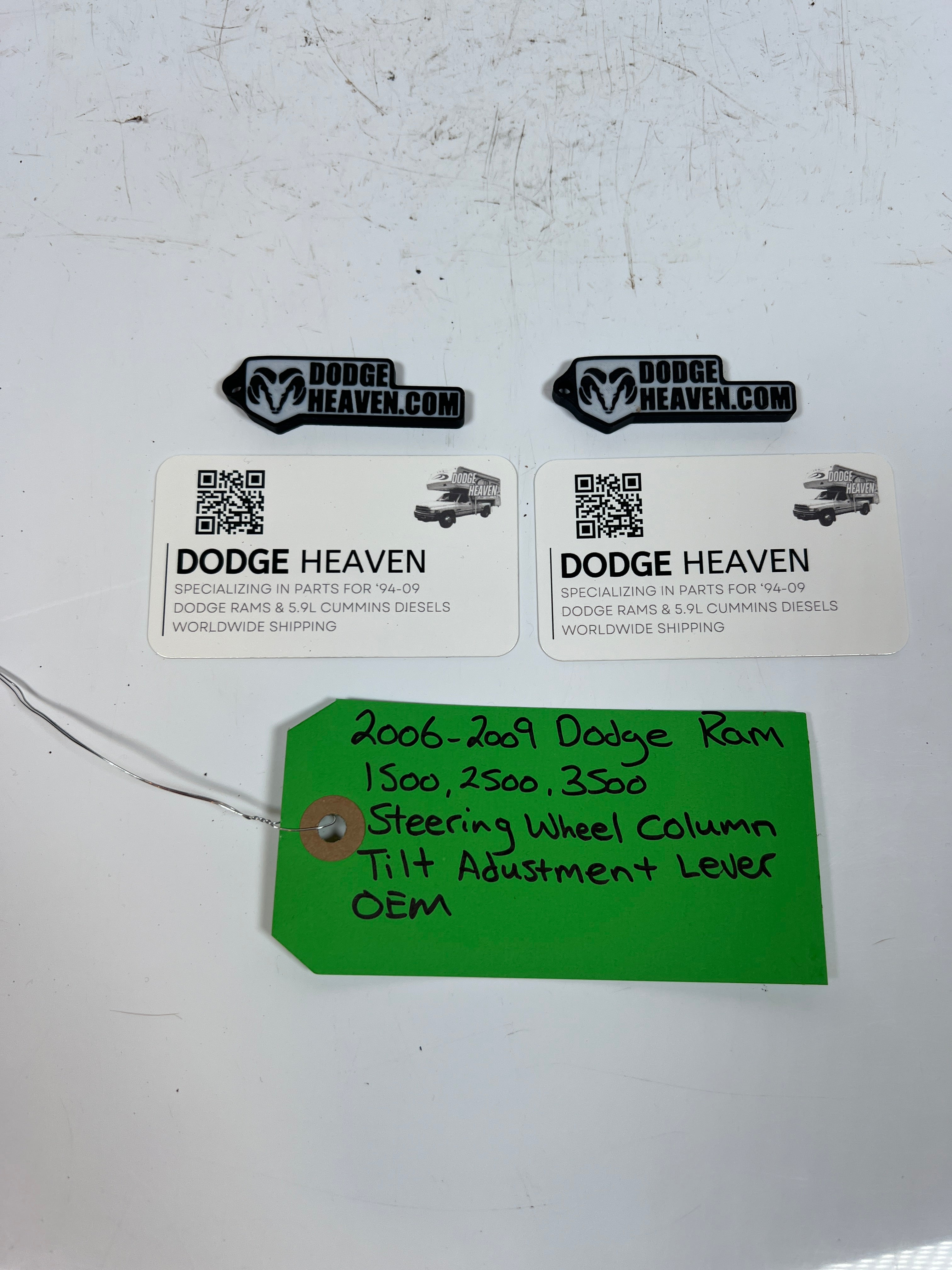 2006-2009 Dodge Ram 1500-3500 Steering wheel Column Tilt Adjustment Lever