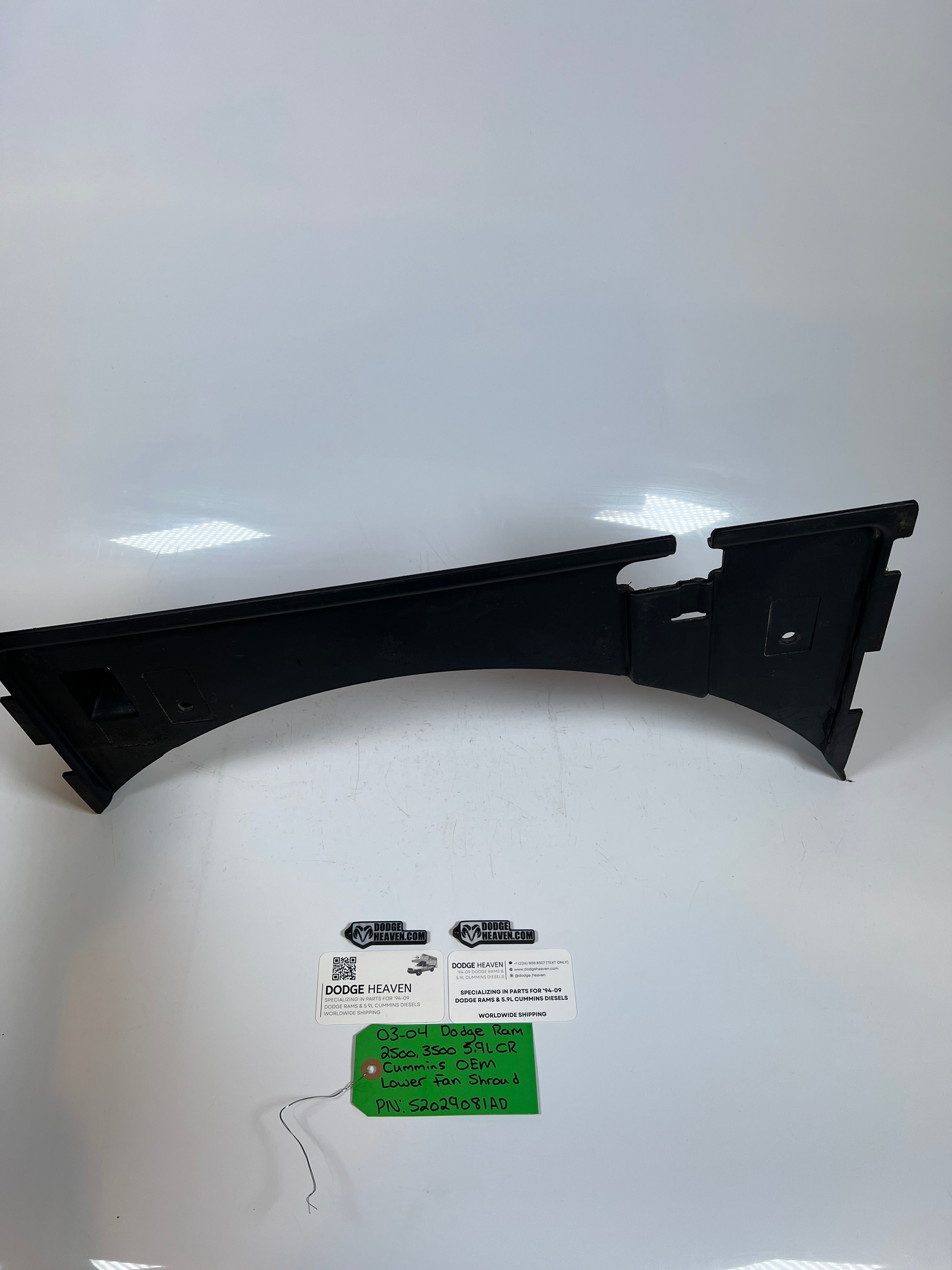 2003-2004 Dodge Ram 2500 3500 5.9l Cummins Lower Fan Shroud