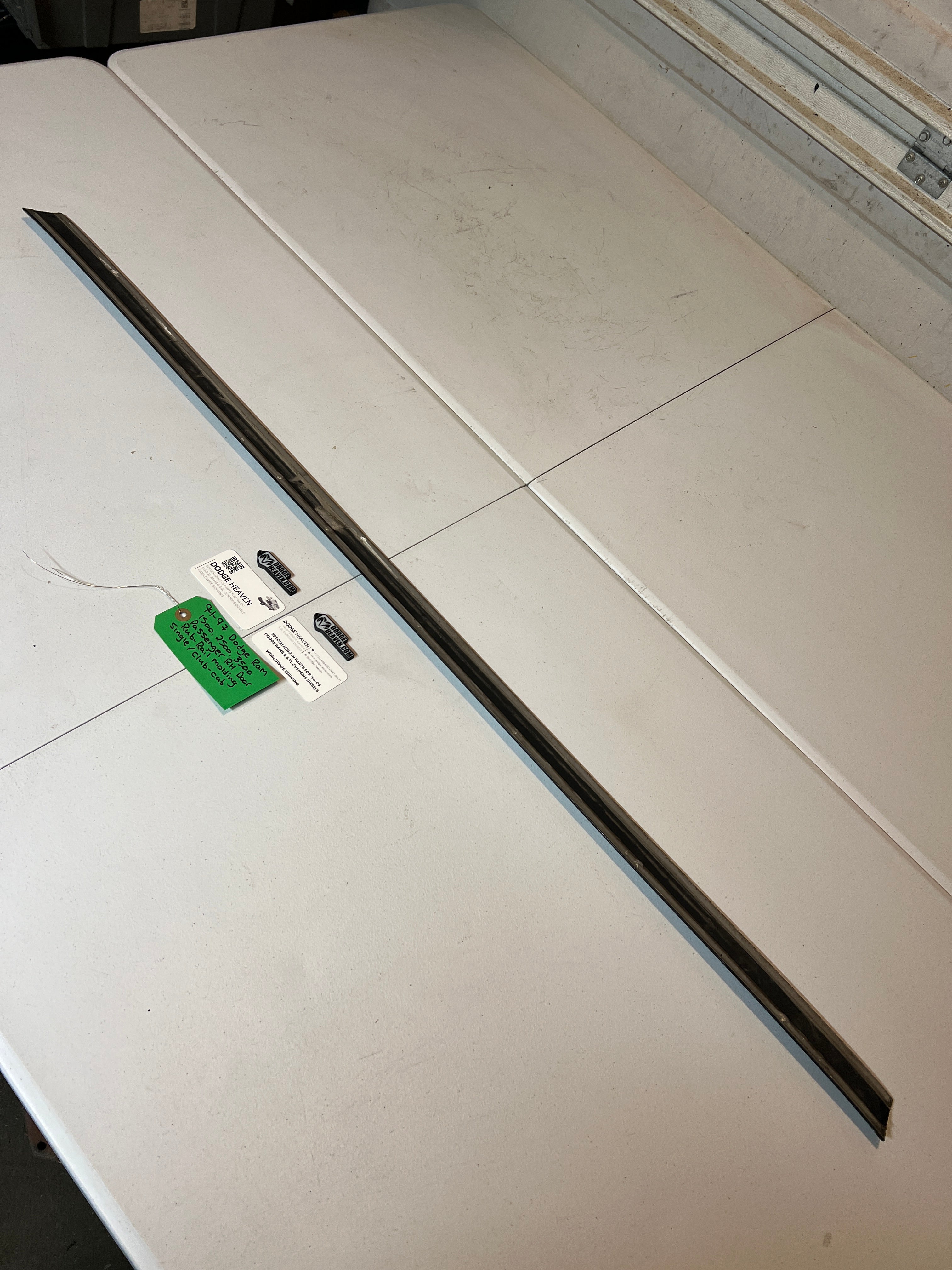 1994-1997 Dodge Ram 1500-3500 Passenger Door Rub Rail Molding Single / Club Cab