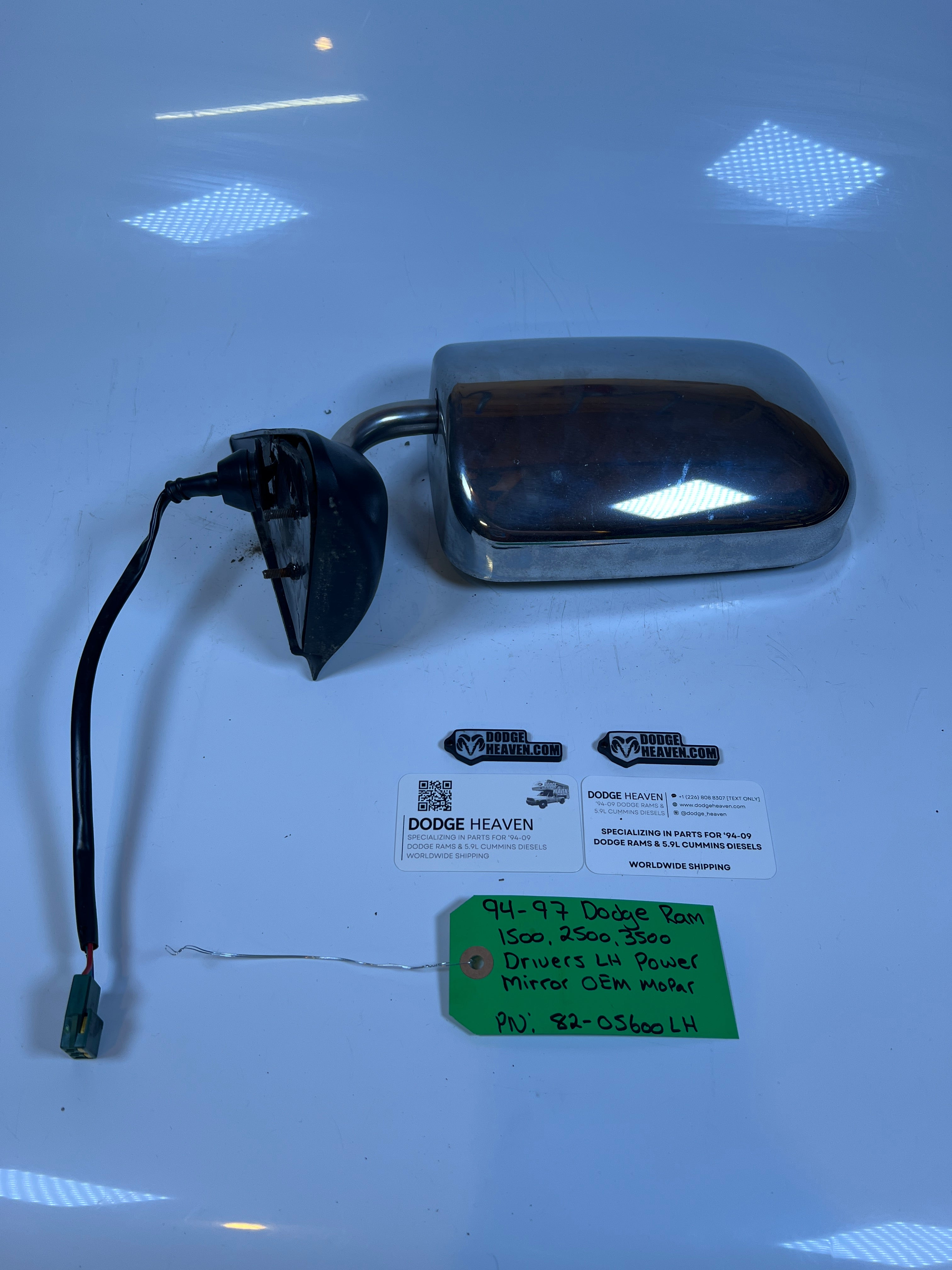 1994-1997 Dodge Ram 1500 2500 3500 Drivers LH Power Mirror