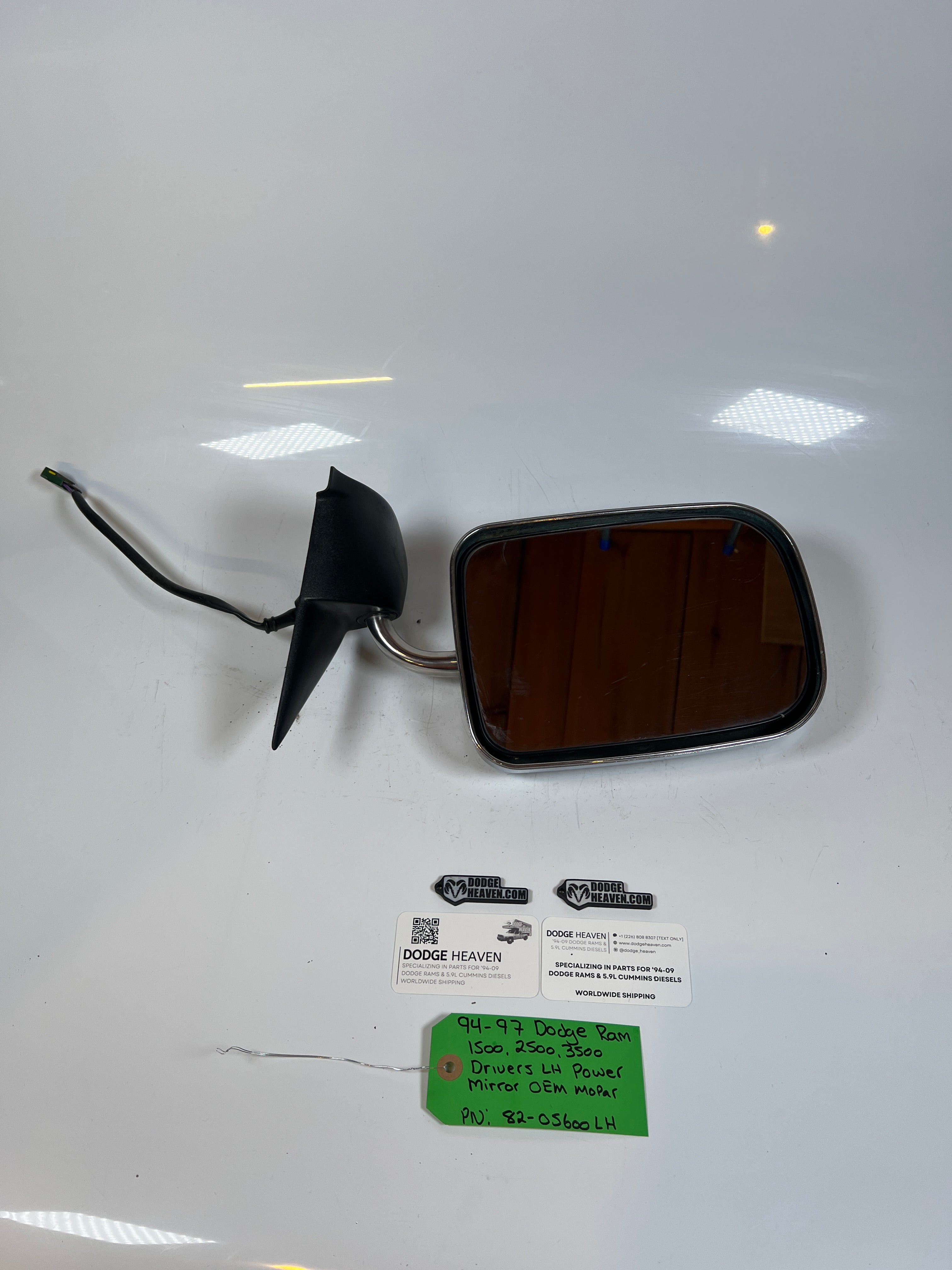 1994-1997 Dodge Ram 1500 2500 3500 Drivers LH Power Mirror