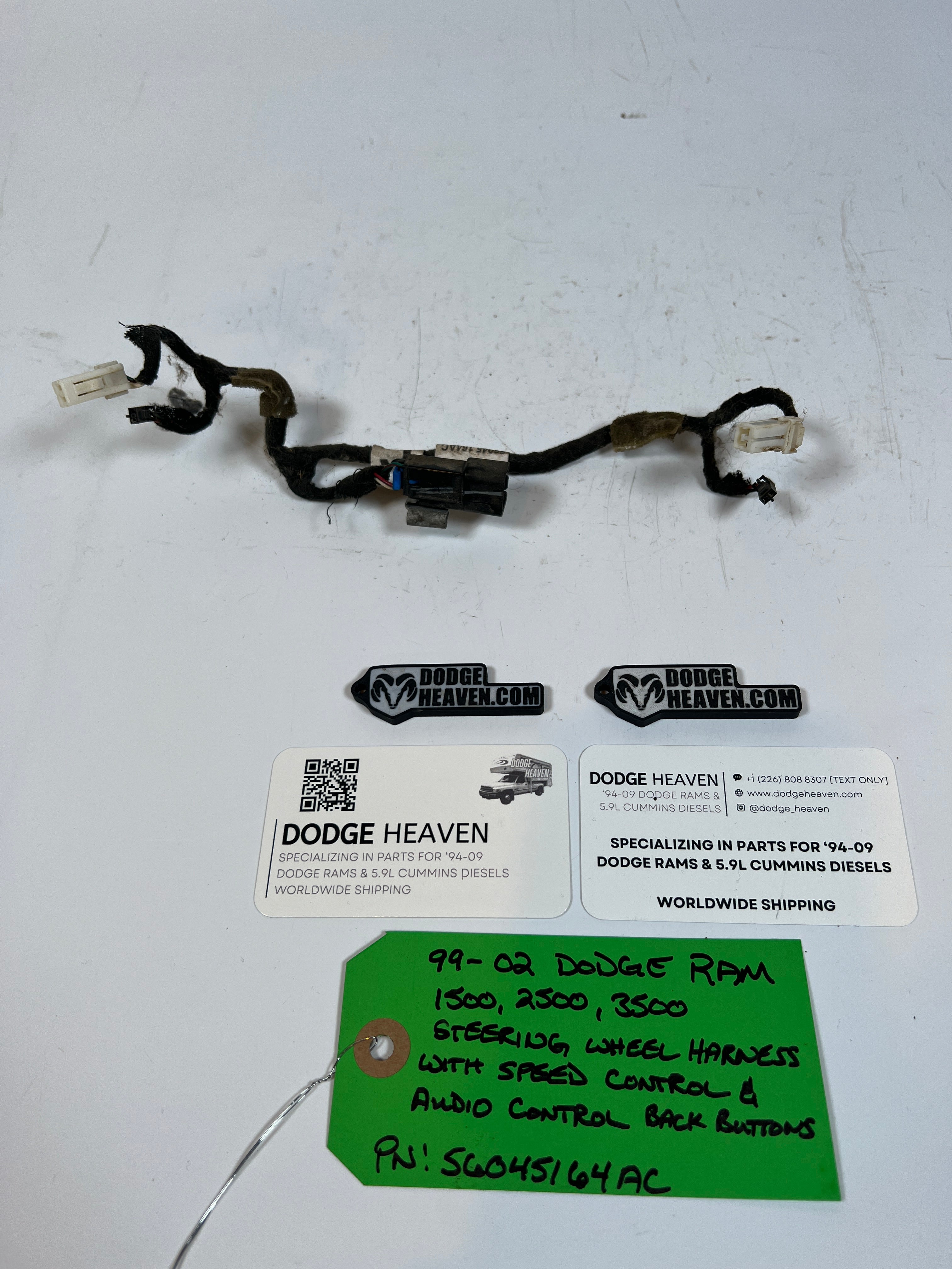 1999-2002 Dodge Ram 1500-3500 Steering Wheel Harness