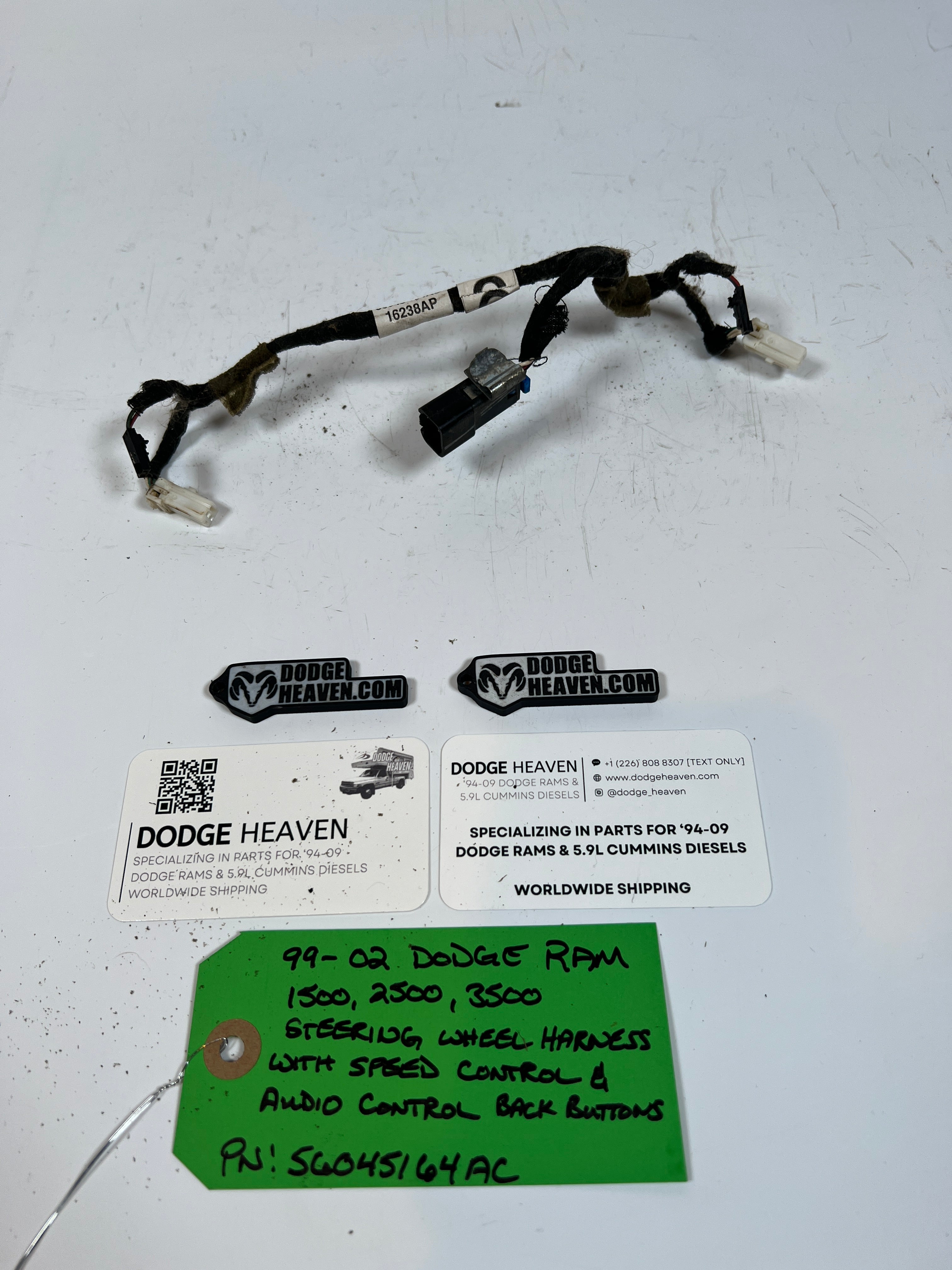 1999-2002 Dodge Ram 1500-3500 Steering Wheel Harness