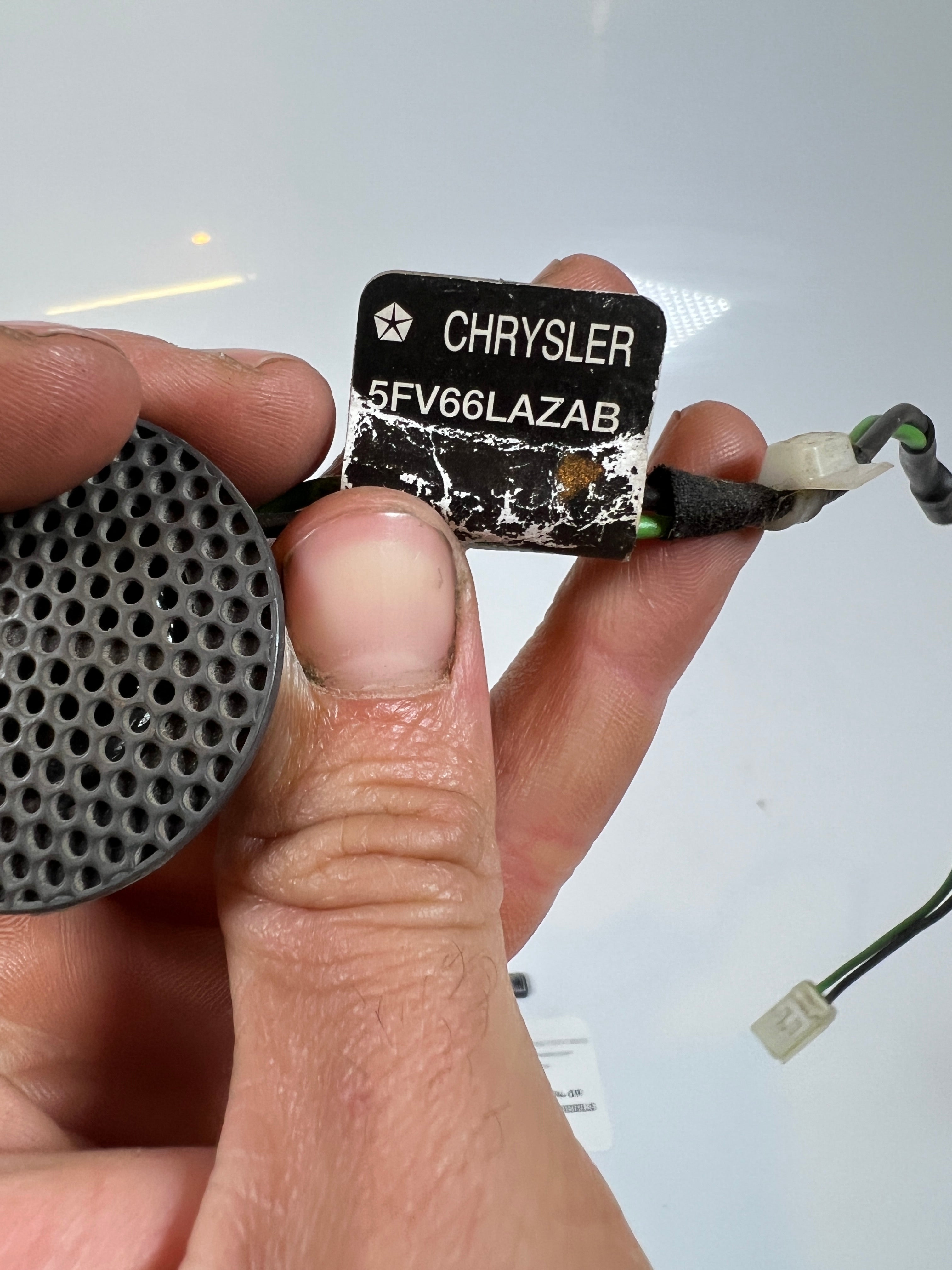 1998-2002 Dodge ram 1500 2500 3500 Infinity A-Pillar Tweeter Speaker