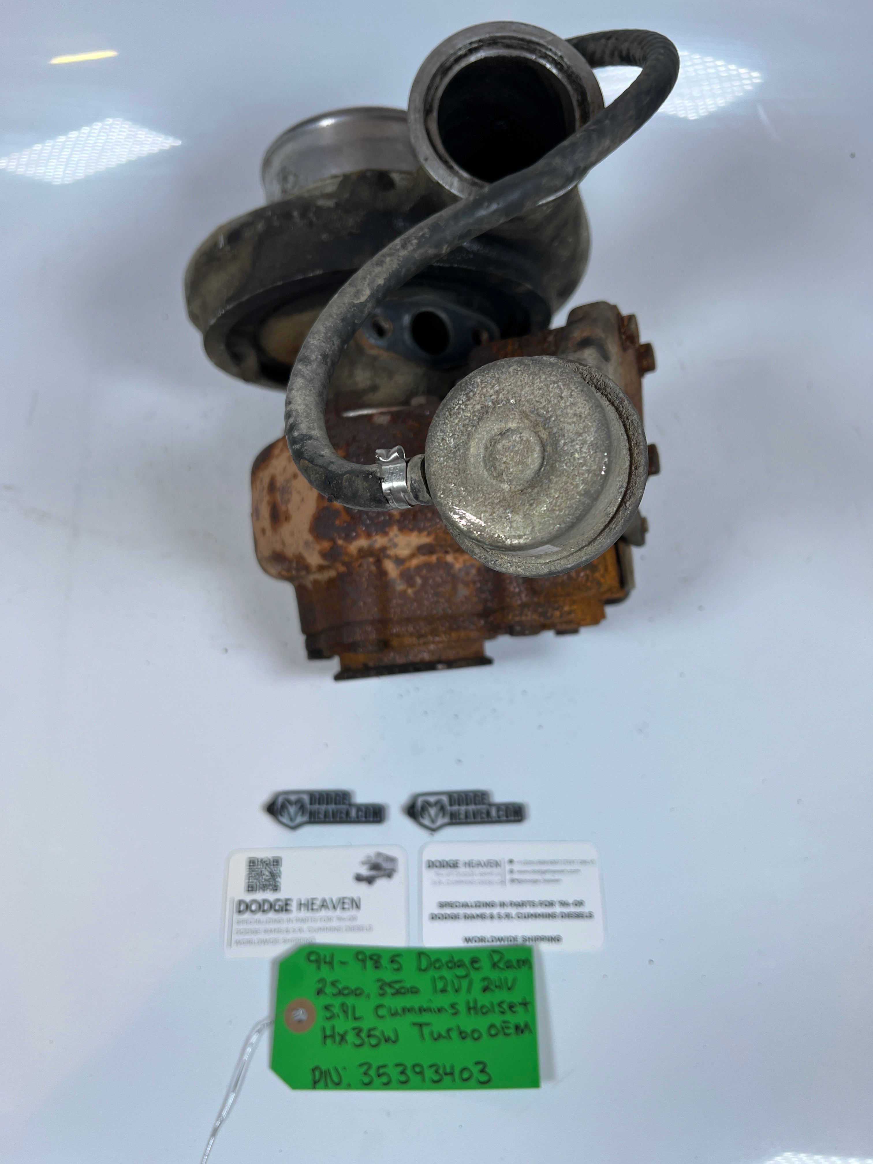 1994-1998.5 Dodge Ram 12V/24V 5.9L Cummins Holset HX35W Turbo