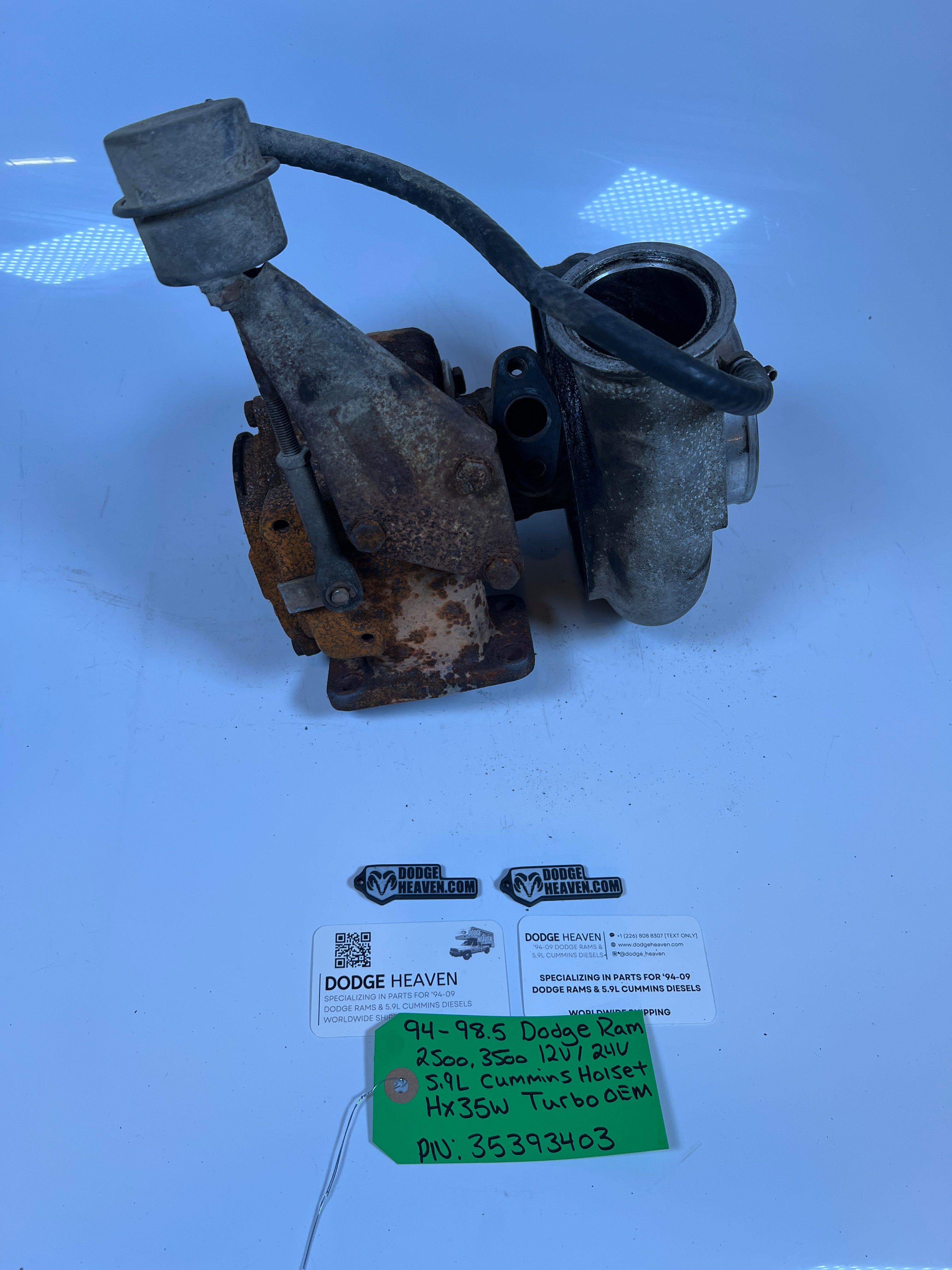 1994-1998.5 Dodge Ram 12V/24V 5.9L Cummins Holset HX35W Turbo