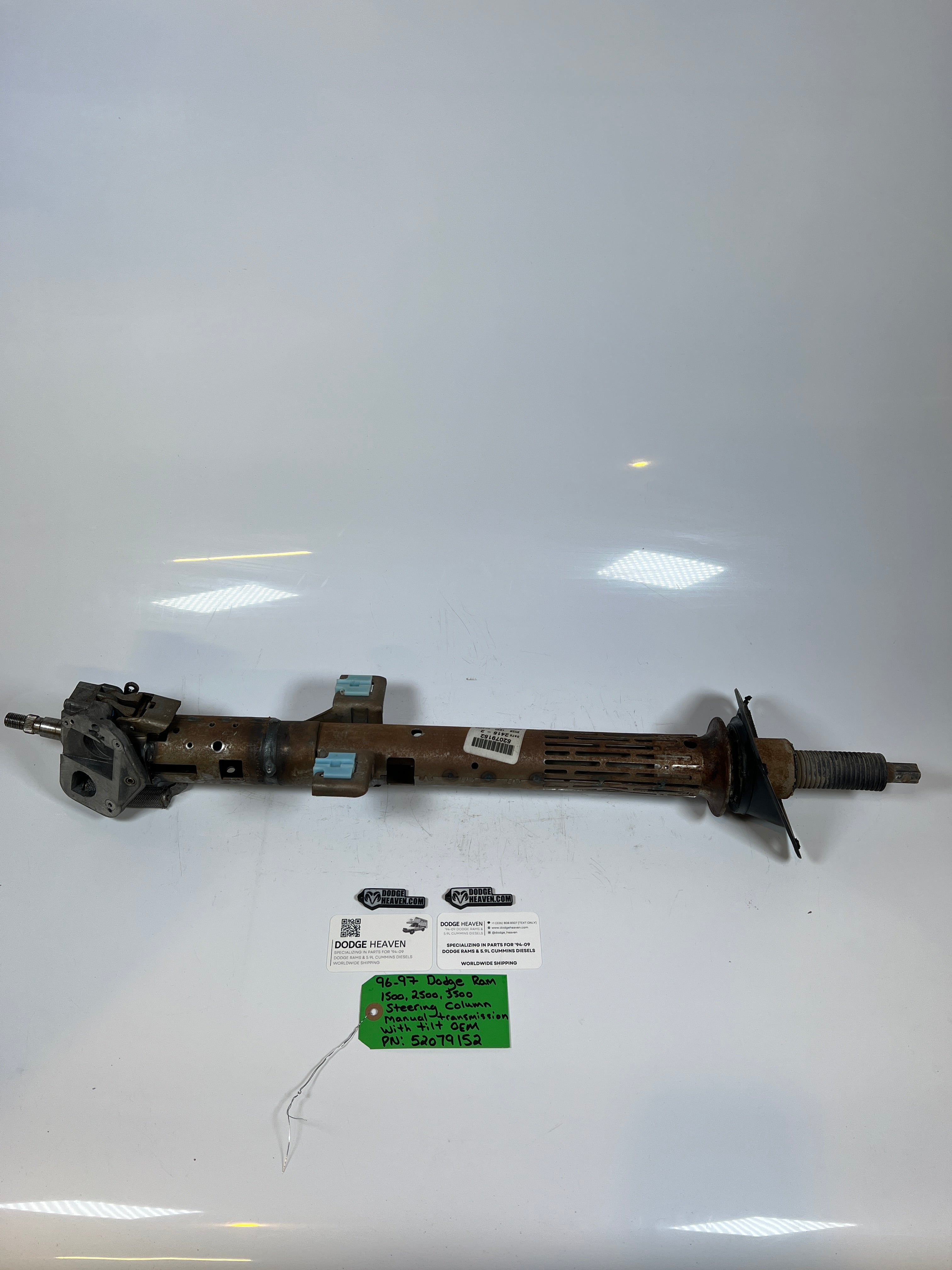1996-1997 Dodge Ram 1500-3500 Steering Column Manual With Tilt