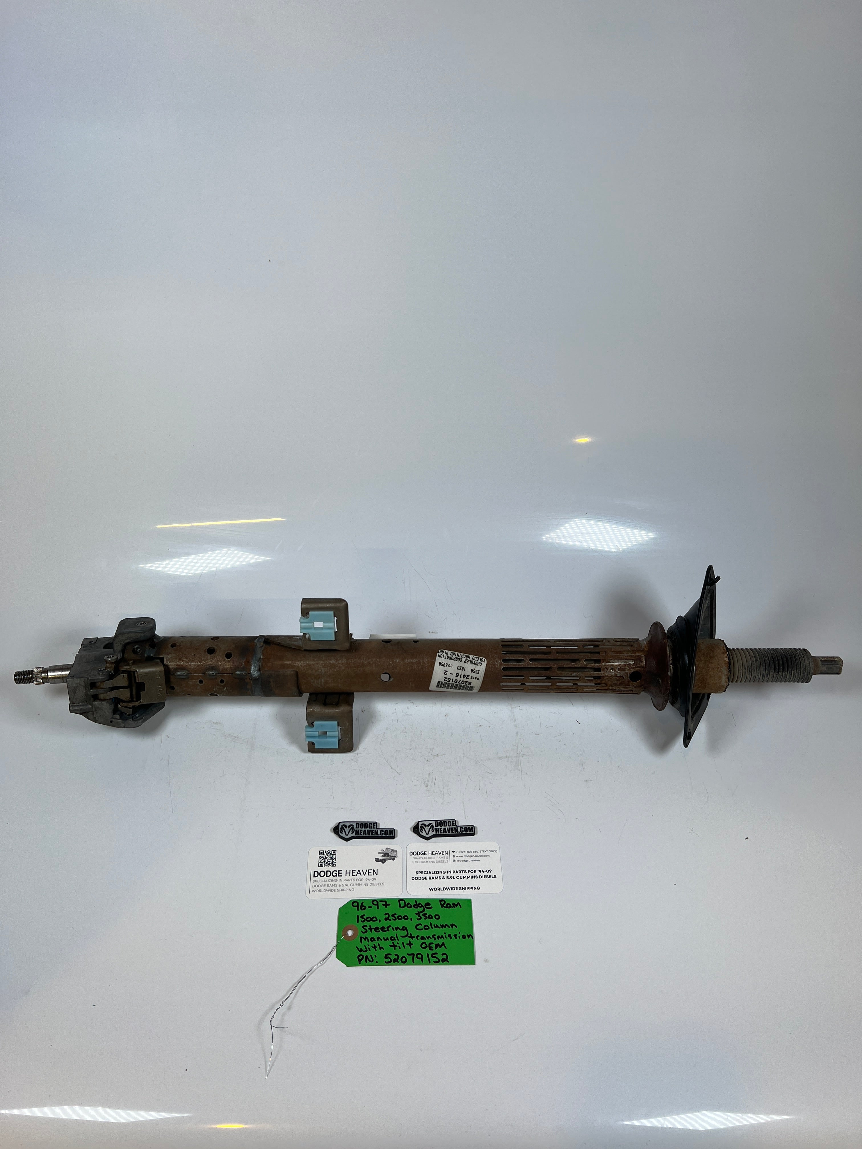 1996-1997 Dodge Ram 1500-3500 Steering Column Manual With Tilt