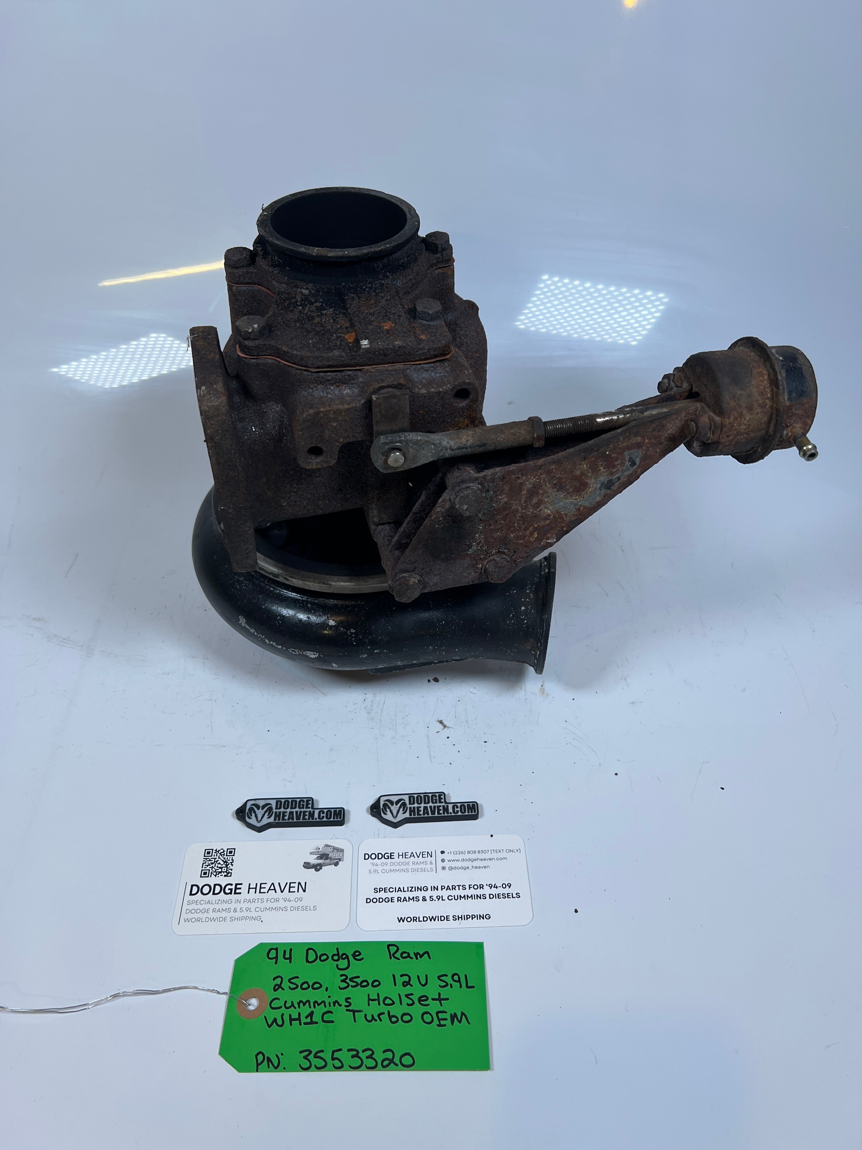 1994-1994 Dodge Ram 2500 3500 12 Valve 5.9L Cummins Holset WH1C Turbo