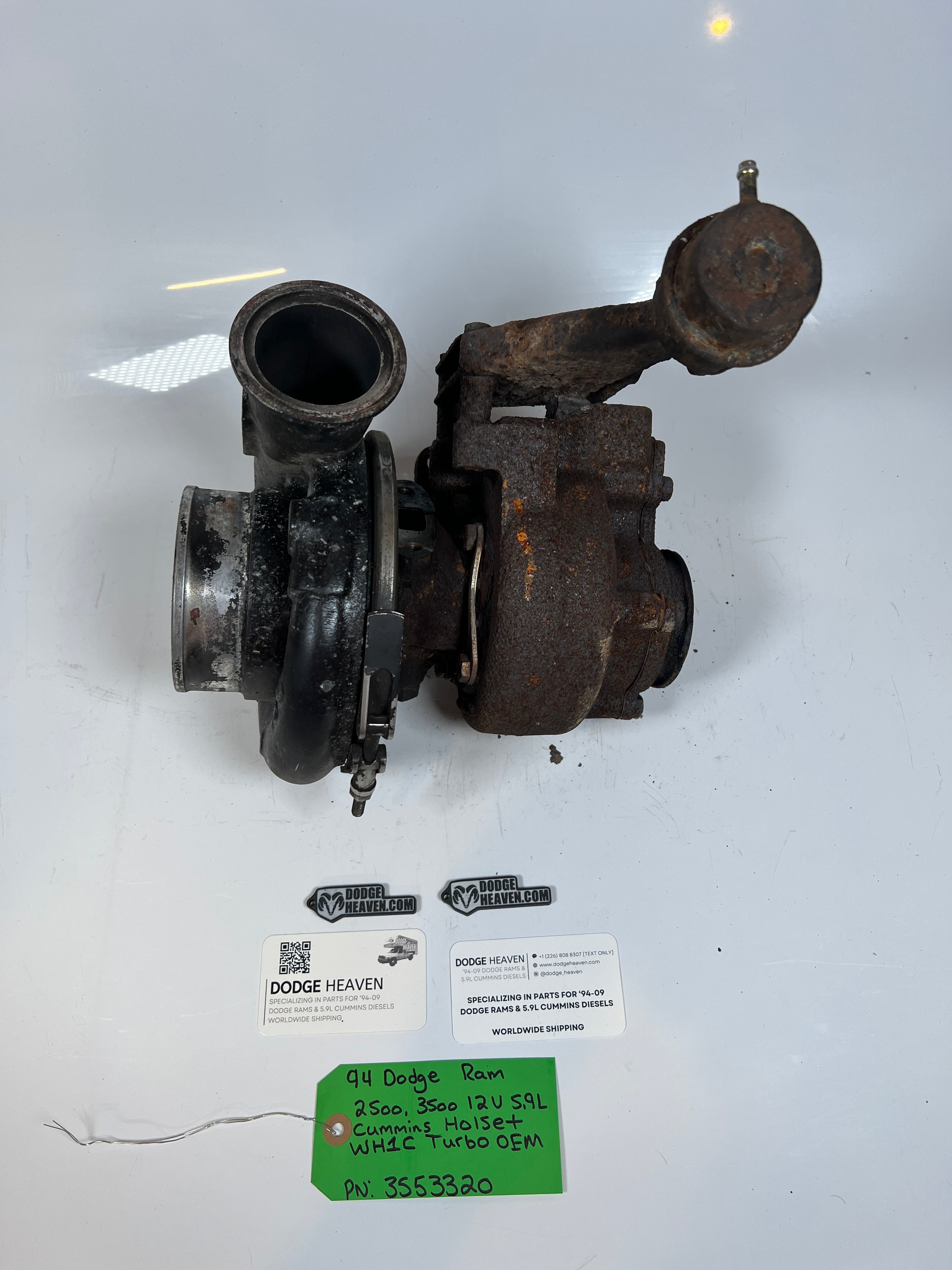 1994-1994 Dodge Ram 2500 3500 12 Valve 5.9L Cummins Holset WH1C Turbo