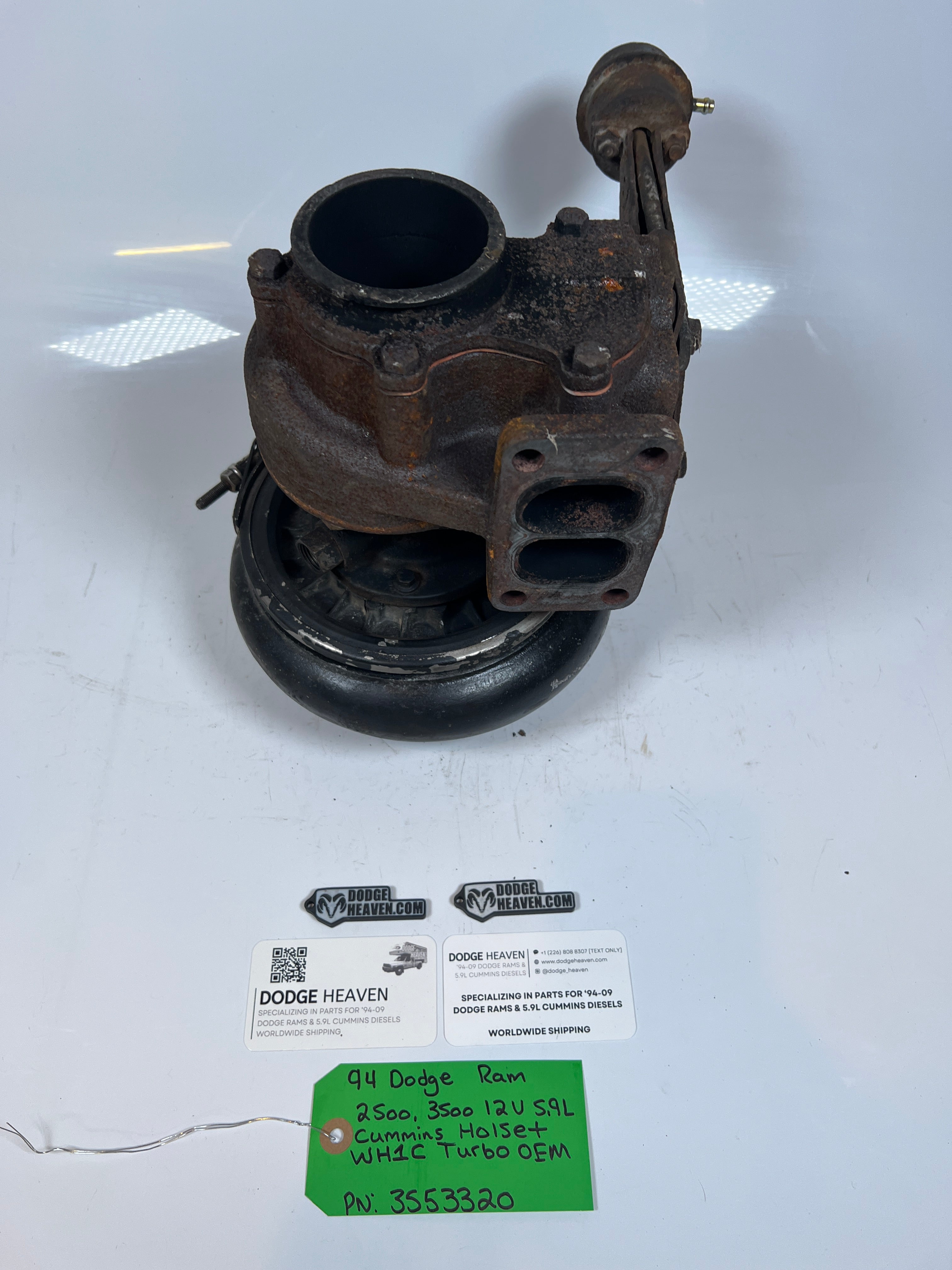 1994-1994 Dodge Ram 2500 3500 12 Valve 5.9L Cummins Holset WH1C Turbo