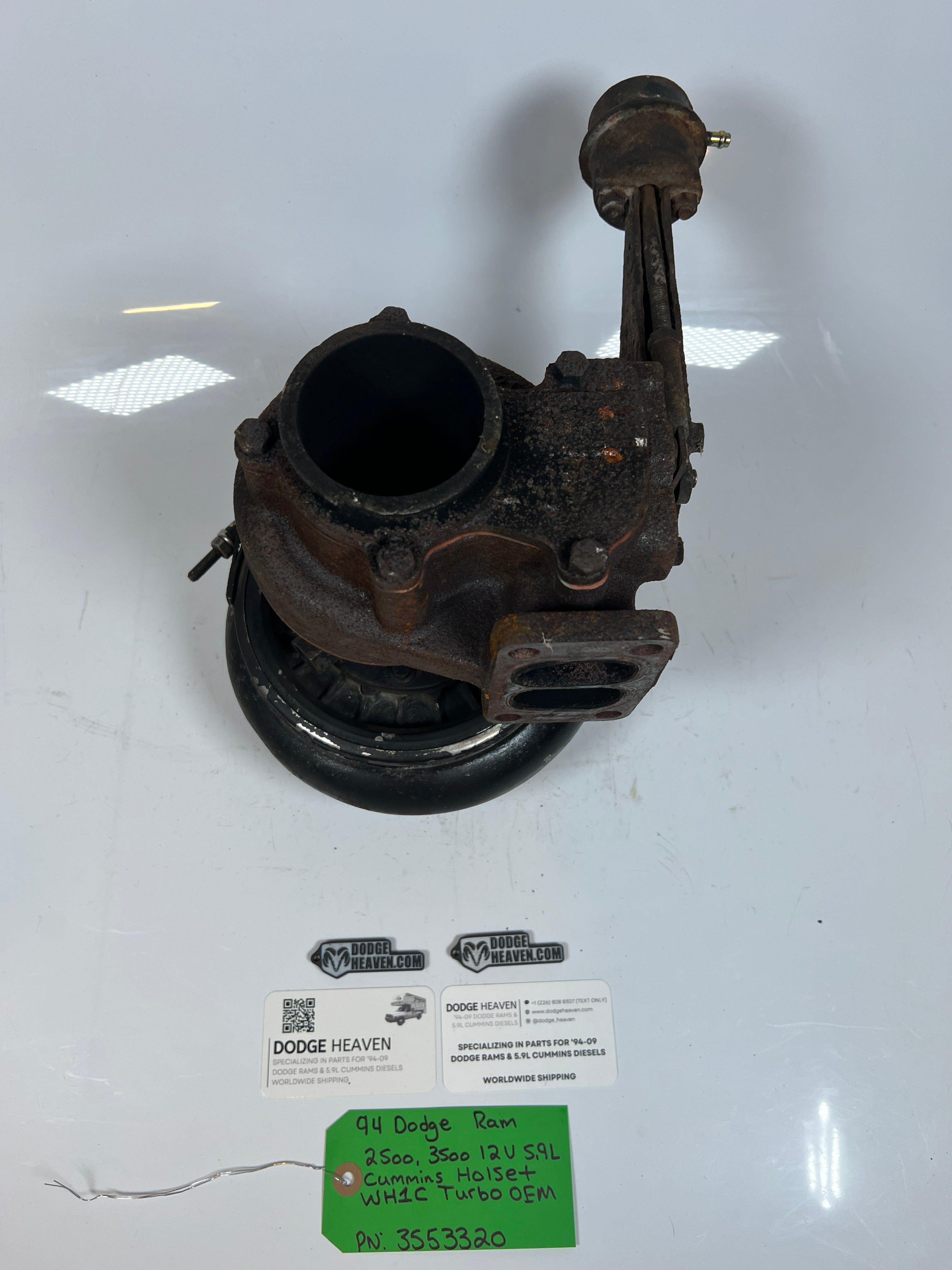 1994-1994 Dodge Ram 2500 3500 12 Valve 5.9L Cummins Holset WH1C Turbo