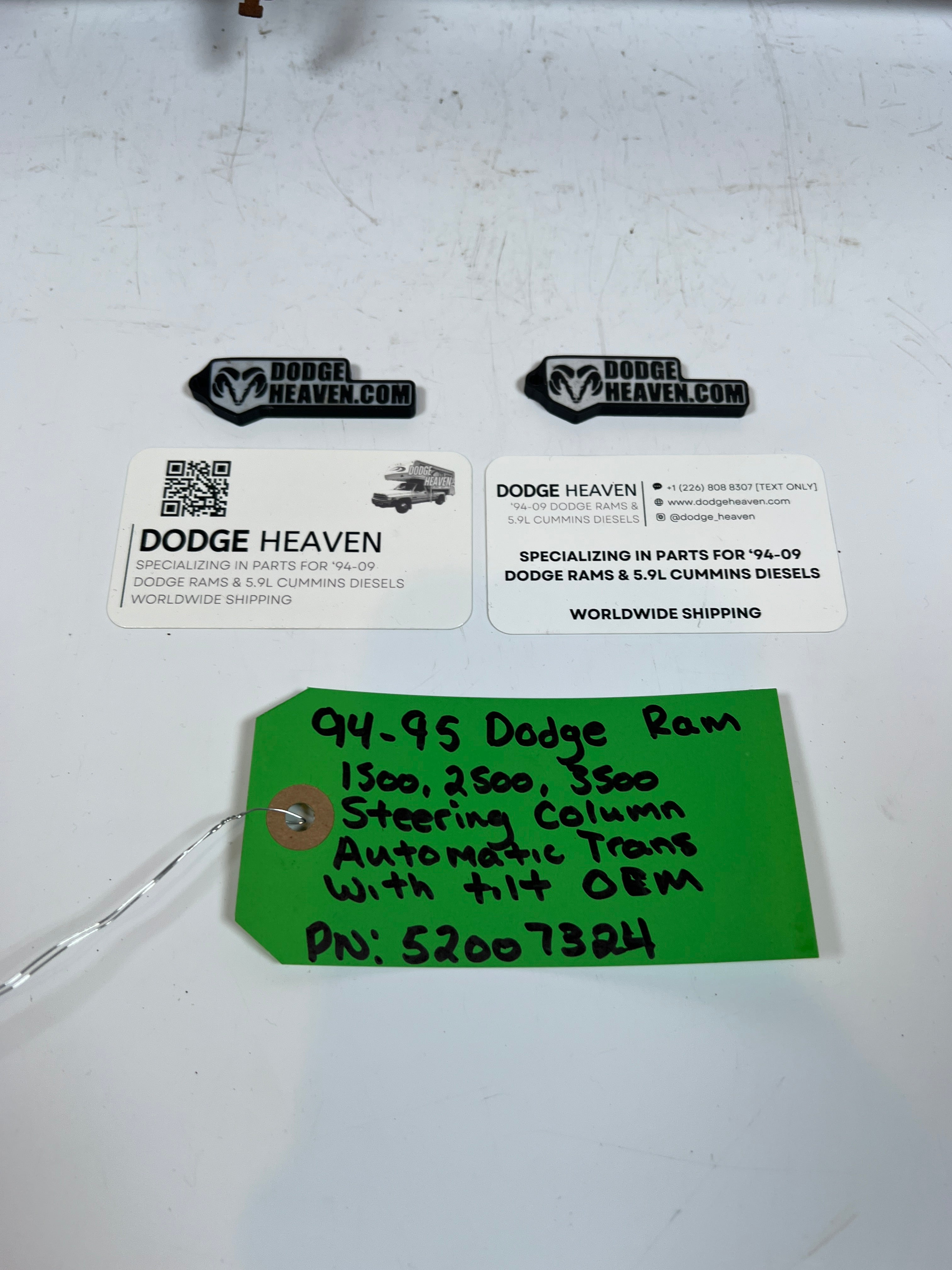 1994-1995 Dodge Ram 1500-3500 Steering Column Auto Trans W Tilt