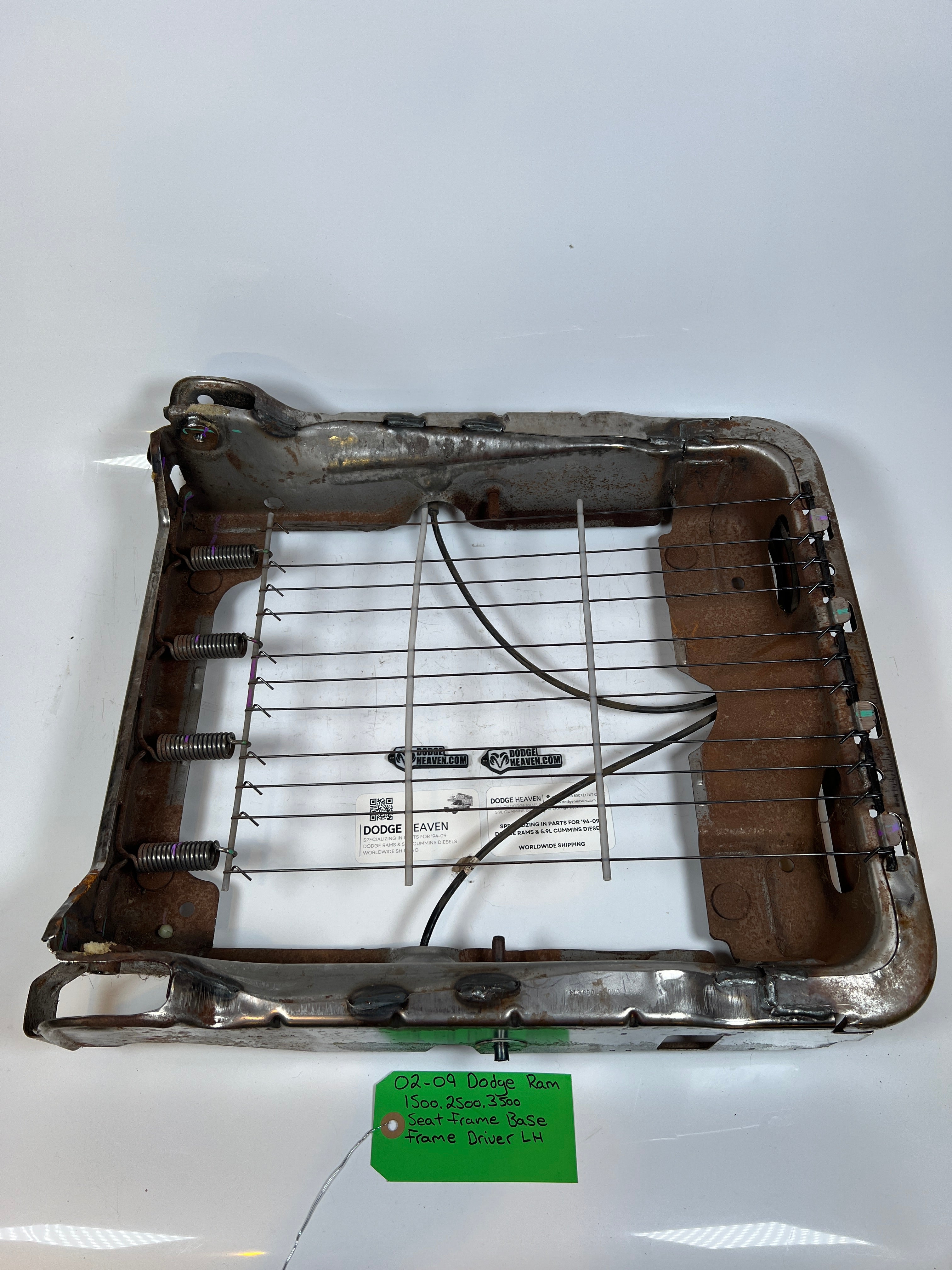 2002-2009 Dodge Ram 1500-3500 Driver Bottom Seat Frame Base