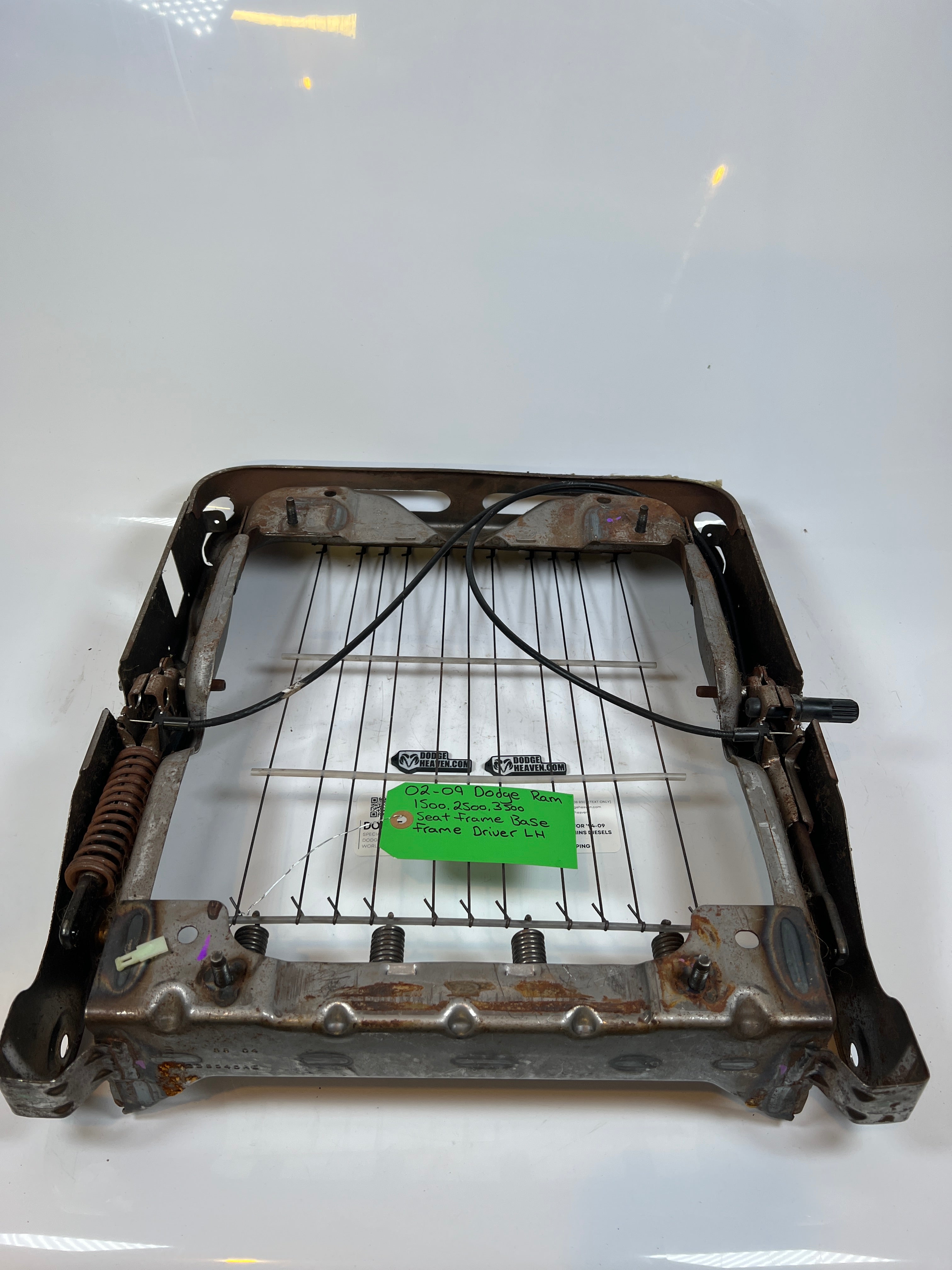 2002-2009 Dodge Ram 1500-3500 Driver Bottom Seat Frame Base