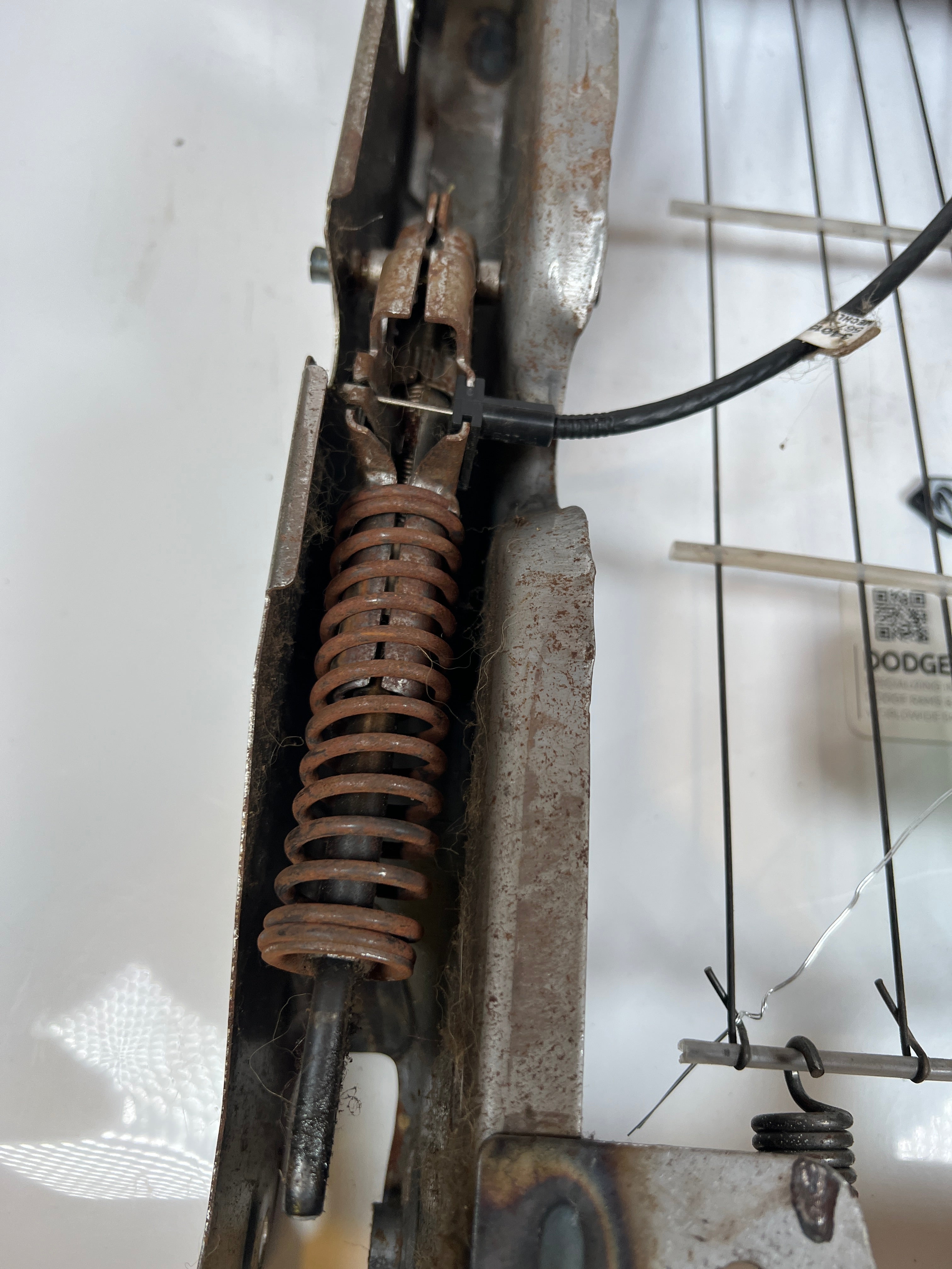 2002-2009 Dodge Ram 1500-3500 Driver Bottom Seat Frame Base