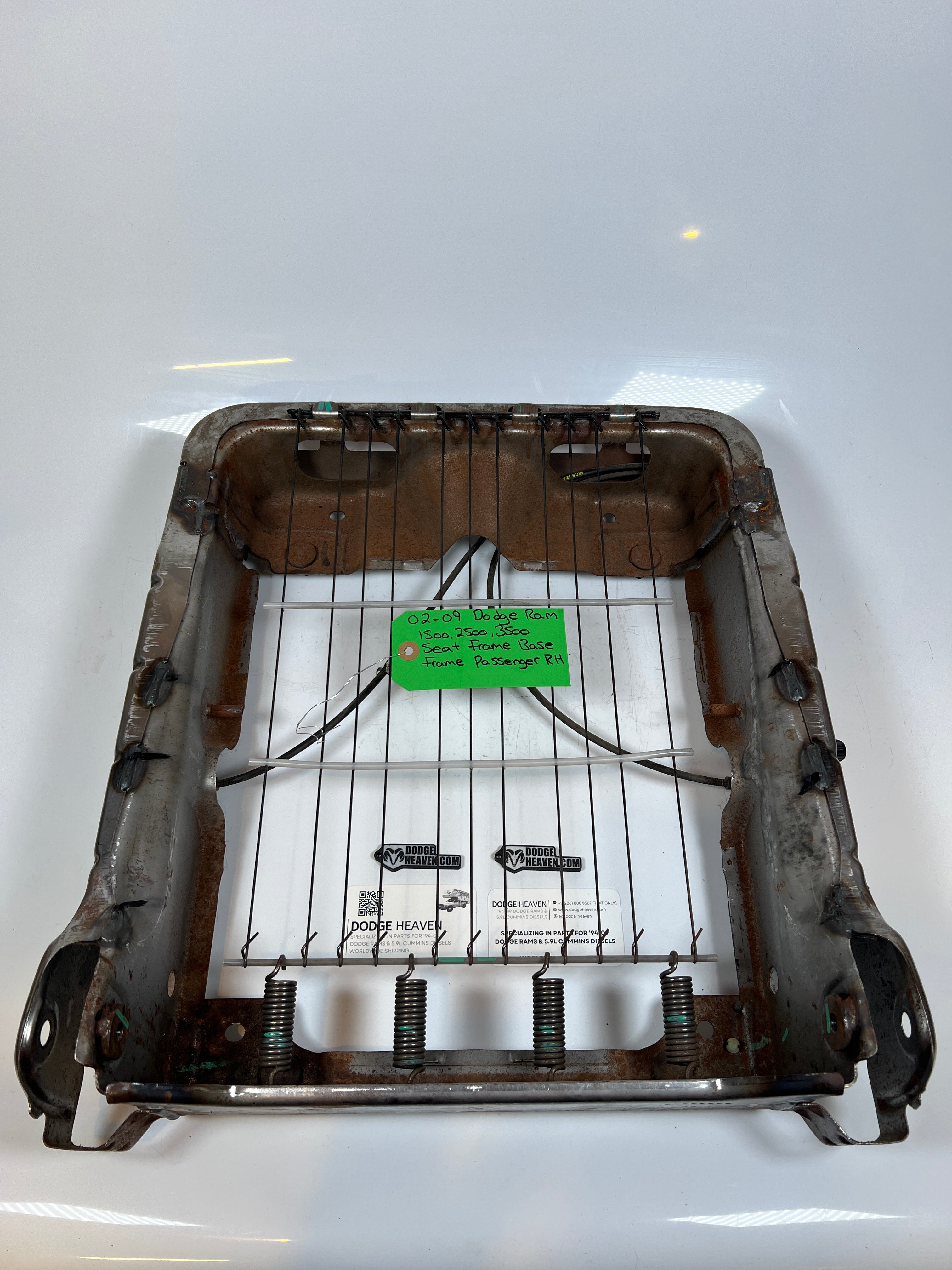 2002-2009 Dodge Ram 1500-3500 Passenger LH Bottom Seat Frame Base