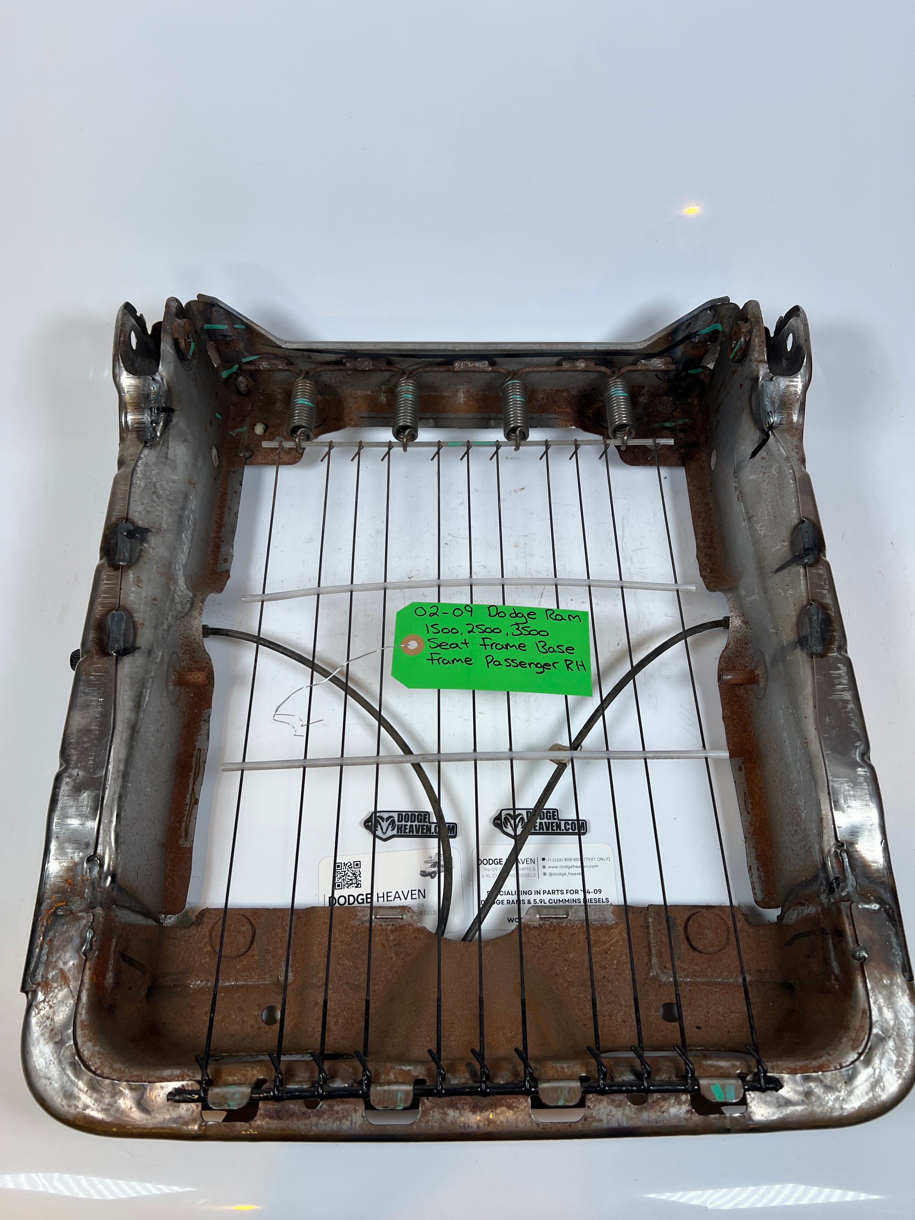 2002-2009 Dodge Ram 1500-3500 Passenger LH Bottom Seat Frame Base
