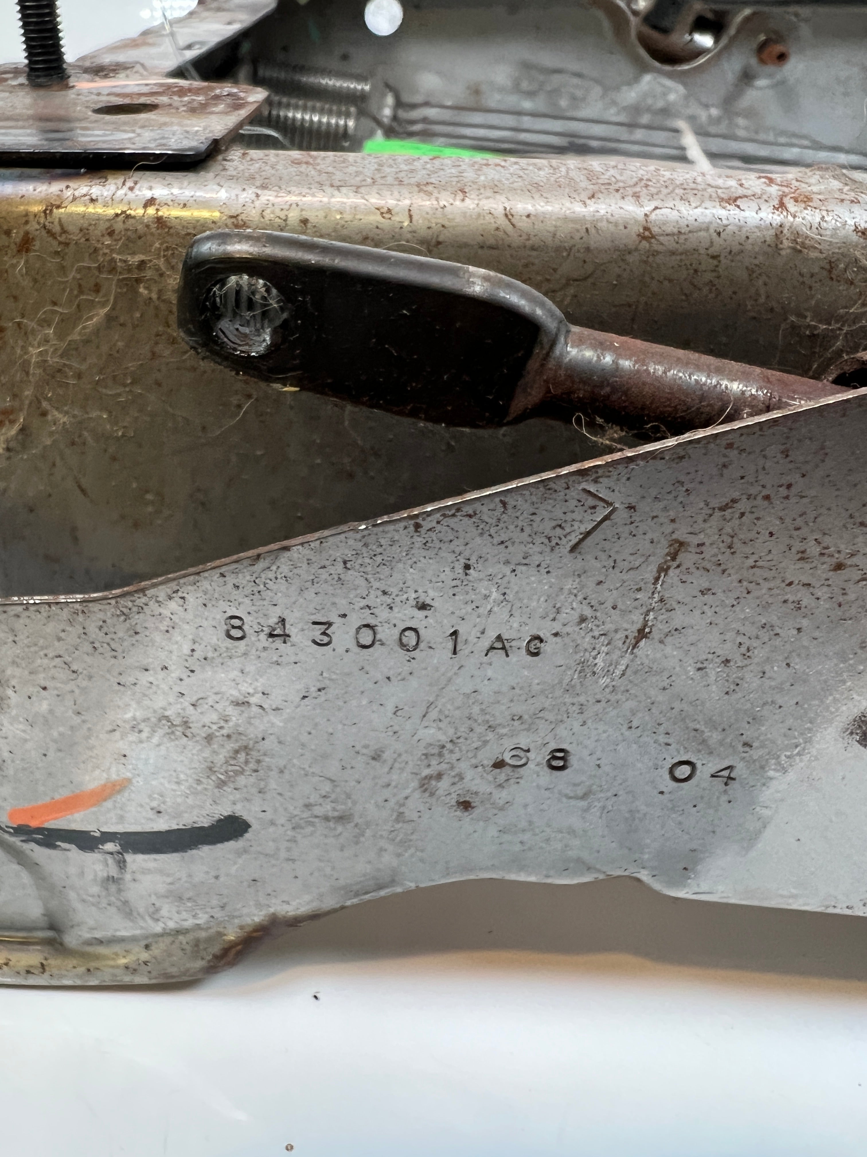 2002-2009 Dodge Ram 1500-3500 Passenger LH Bottom Seat Frame Base