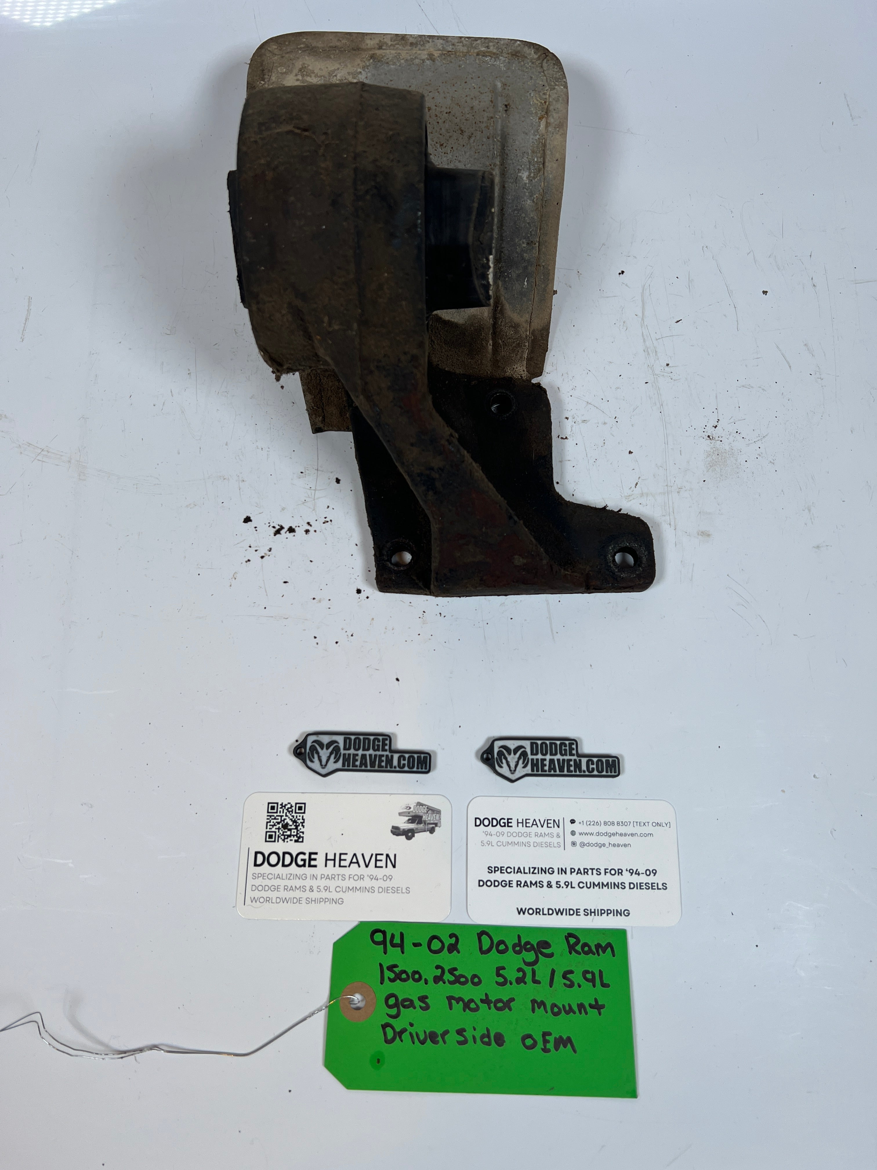 1994-2002 Dodge Ram 1500 2500 5.2L/5.9L Gas Motor Mount Driver Side