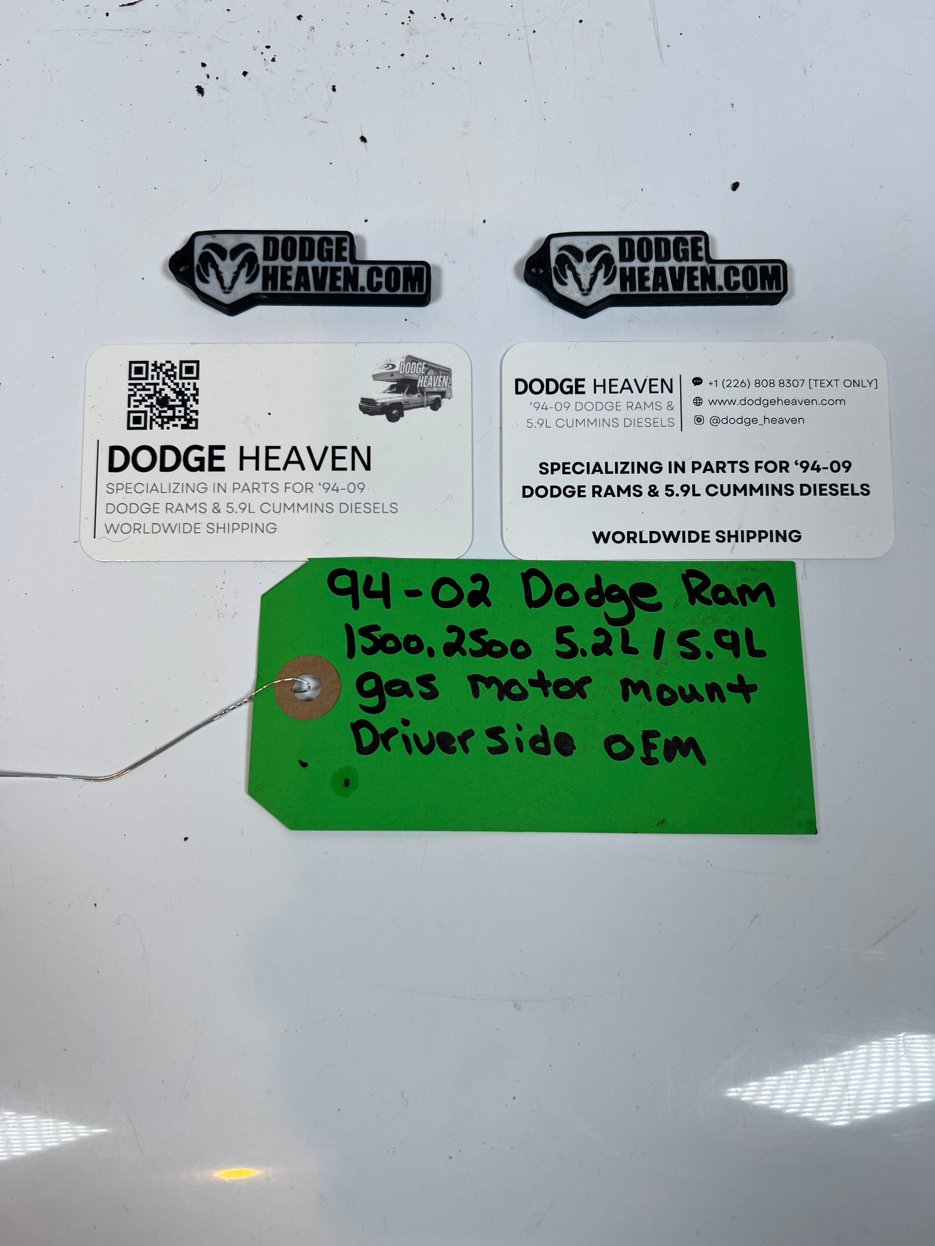 1994-2002 Dodge Ram 1500 2500 5.2L/5.9L Gas Motor Mount Driver Side