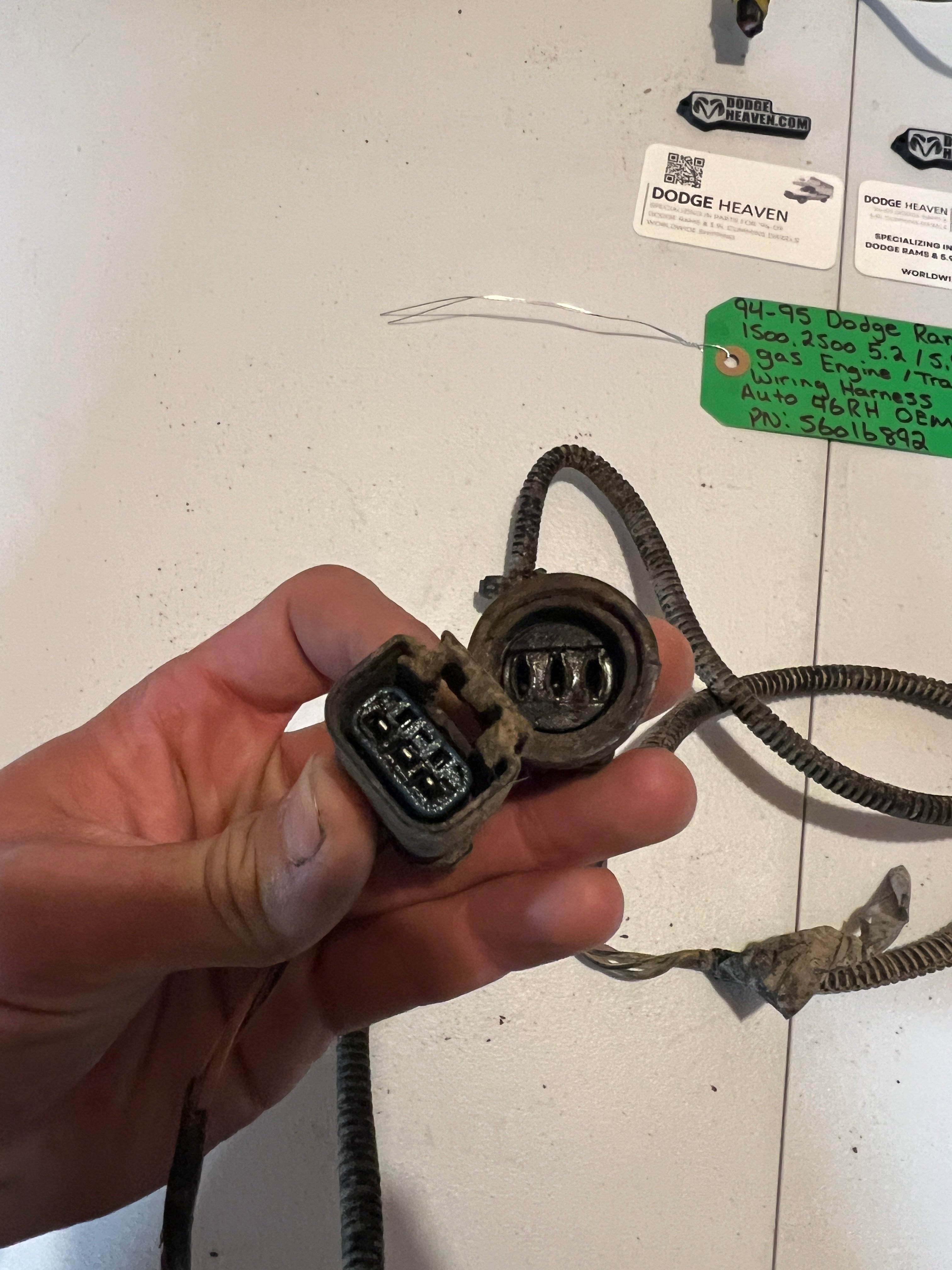 1994-1995 Dodge Ram 5.2L/5.9L Gas Engine Auto trans Wiring Harness