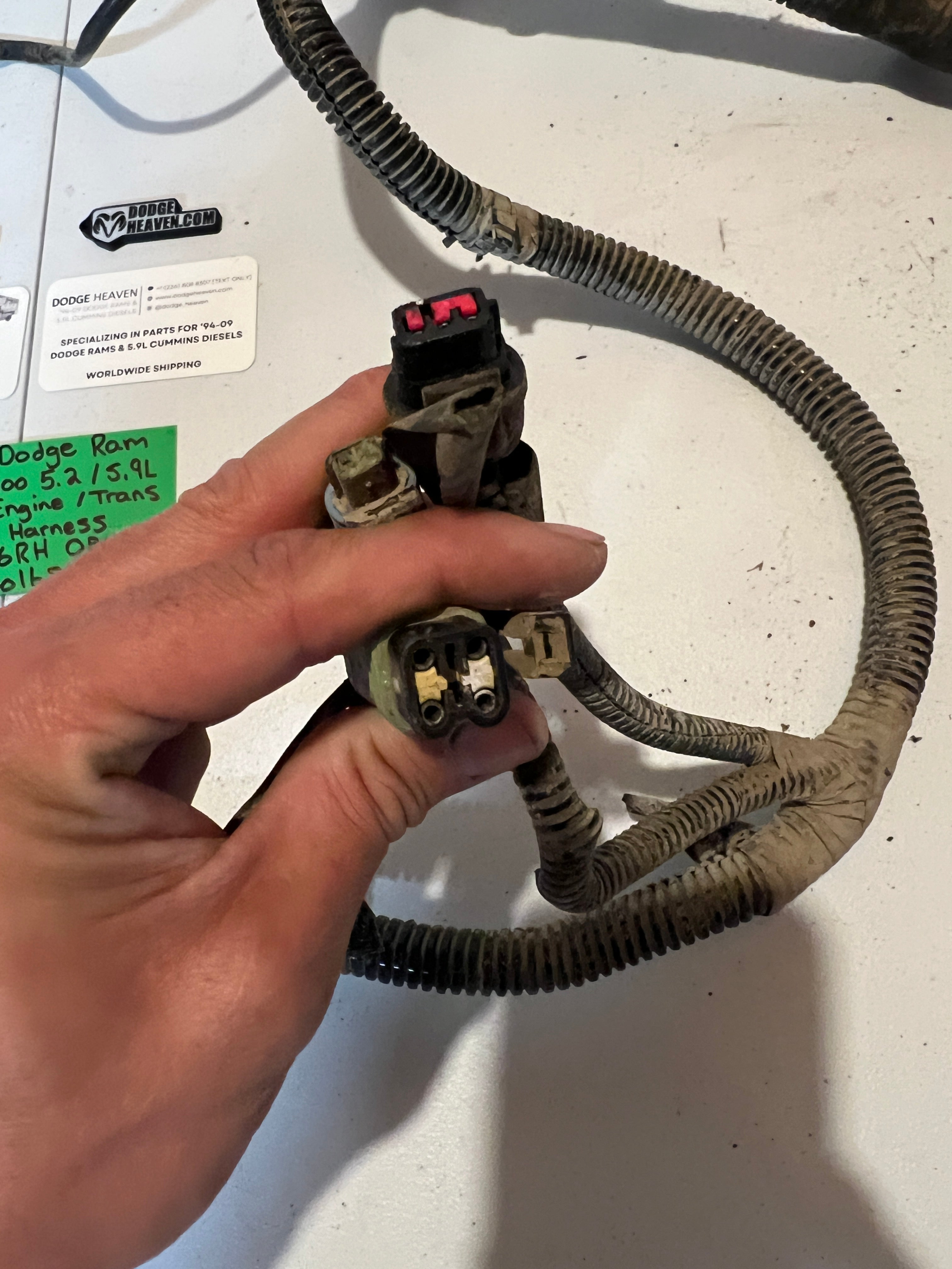 1994-1995 Dodge Ram 5.2L/5.9L Gas Engine Auto trans Wiring Harness