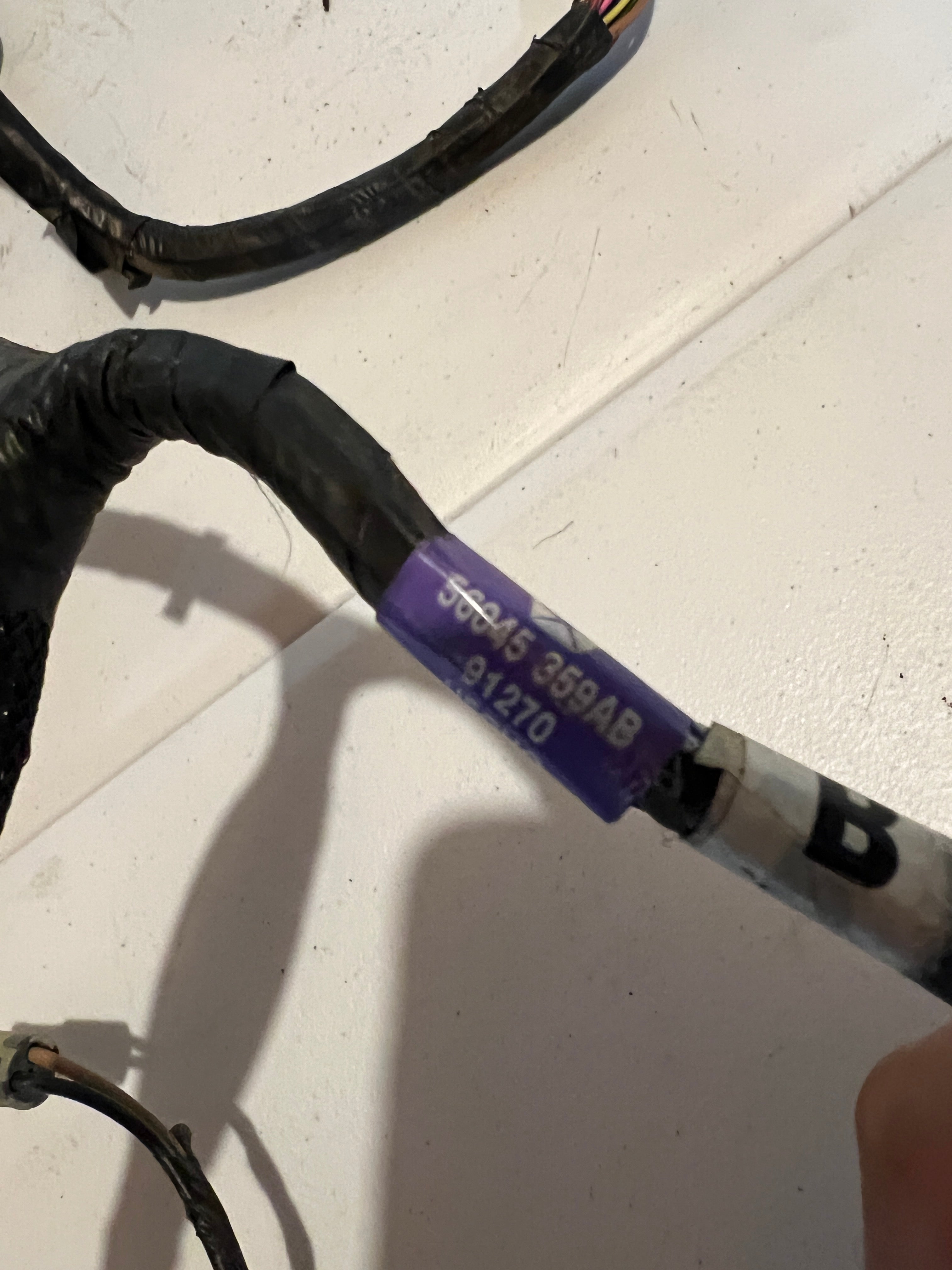 2000-2000 Dodge Ram 1500-3500 Cab Wiring Harness EXT CAB