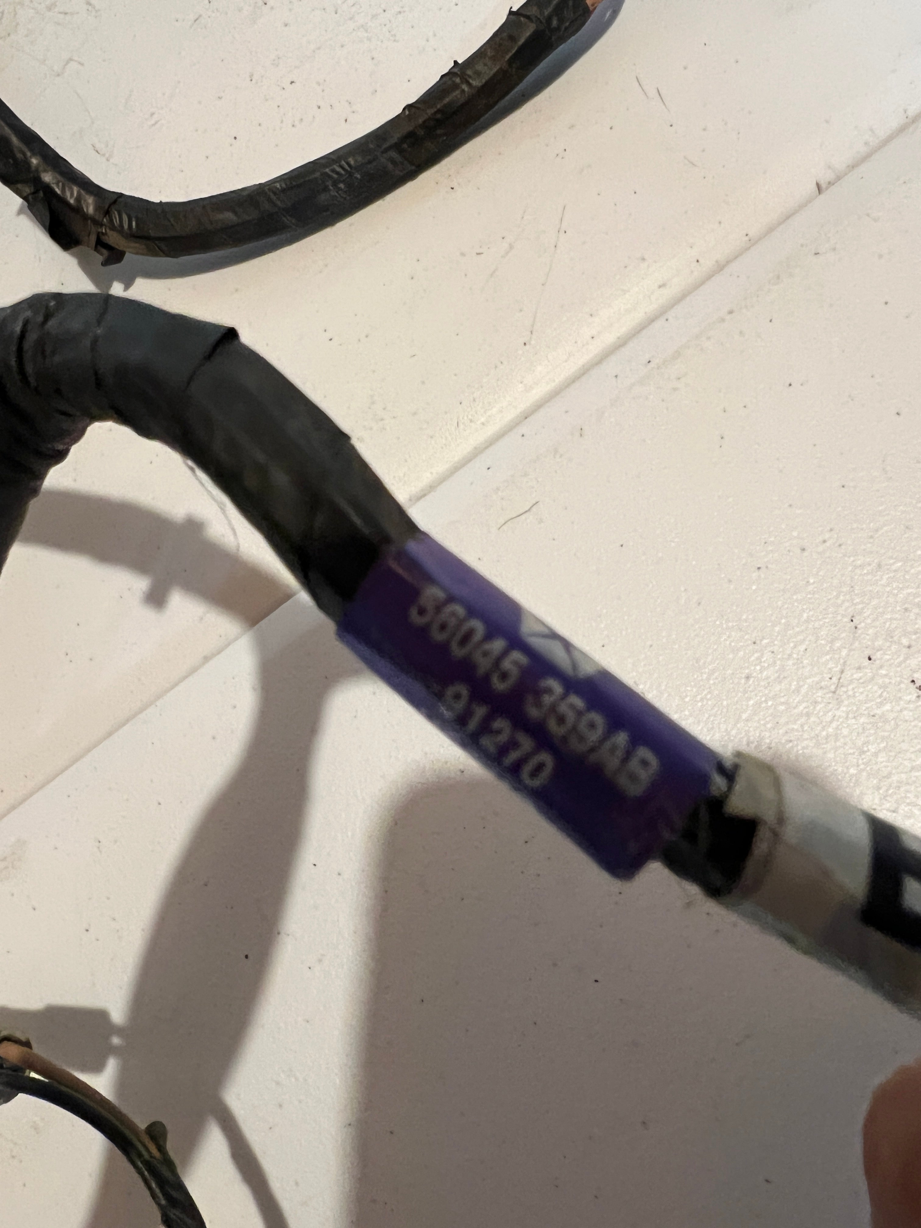 2000-2000 Dodge Ram 1500-3500 Cab Wiring Harness EXT CAB