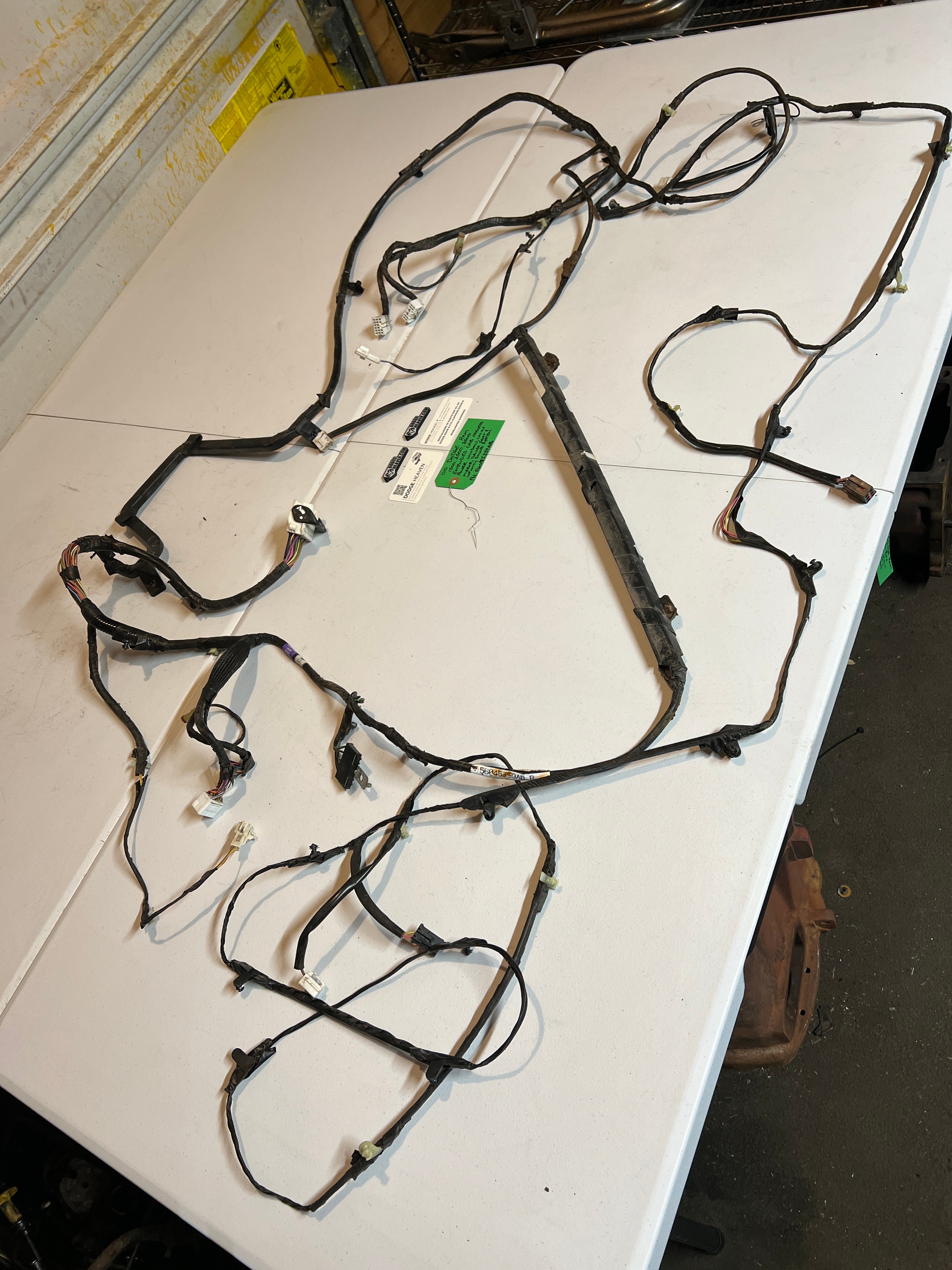 2000-2000 Dodge Ram 1500-3500 Cab Wiring Harness EXT CAB