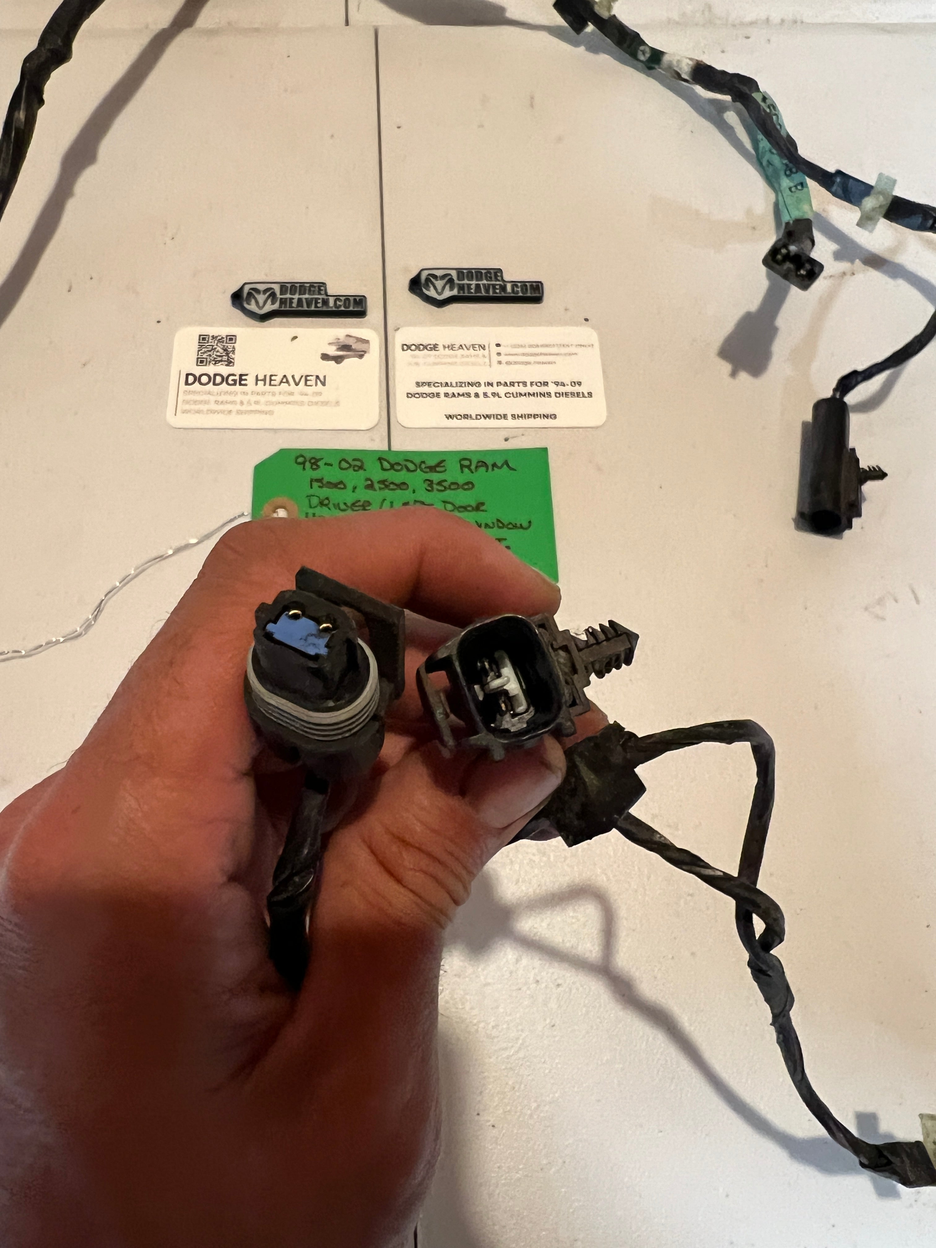 1999-2002 Dodge Ram 1500-3500 Drivers Door Harness
