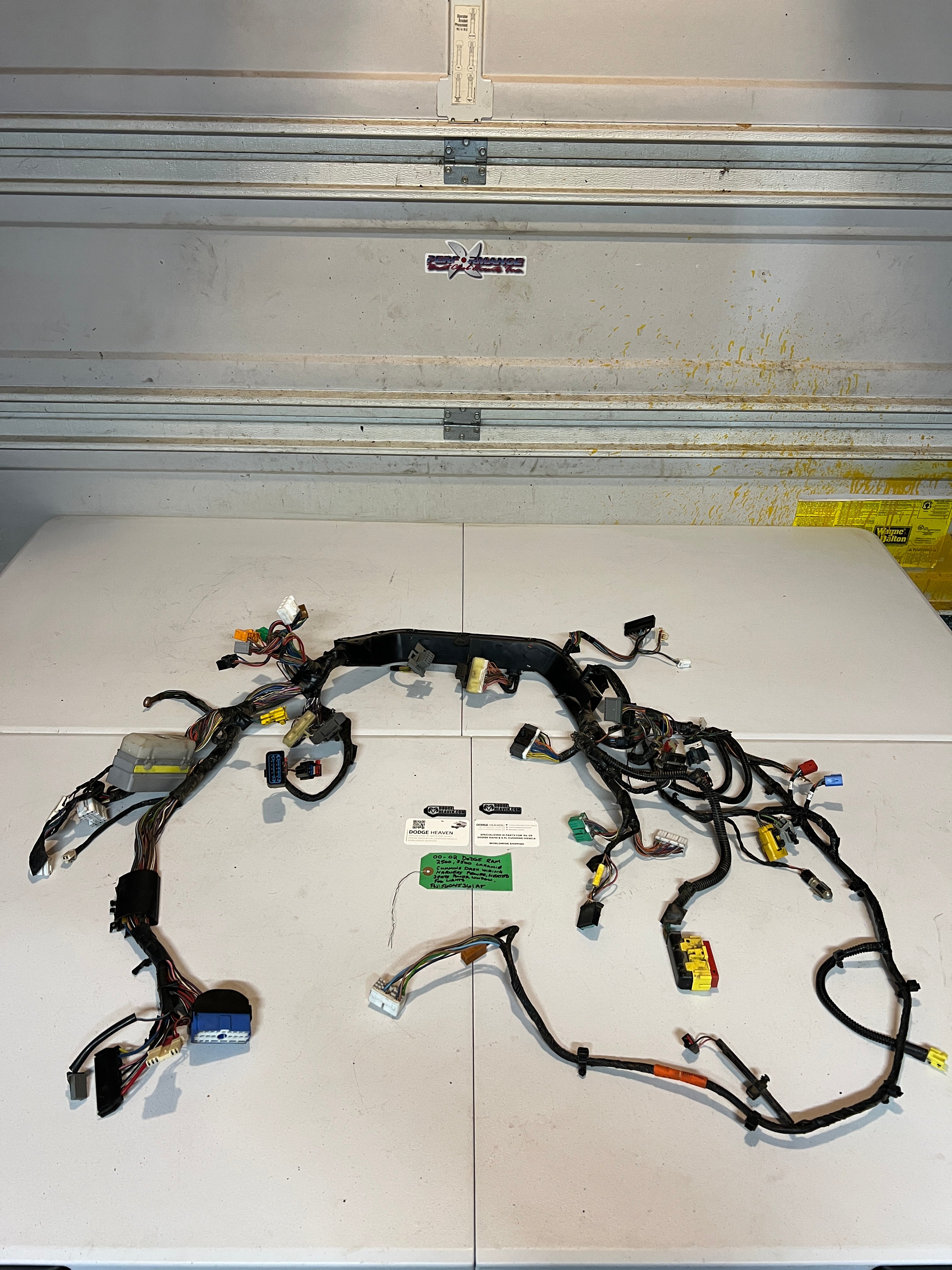 2000-2002 Dodge Ram 2500 3500 Laramie Dash Wiring Harness