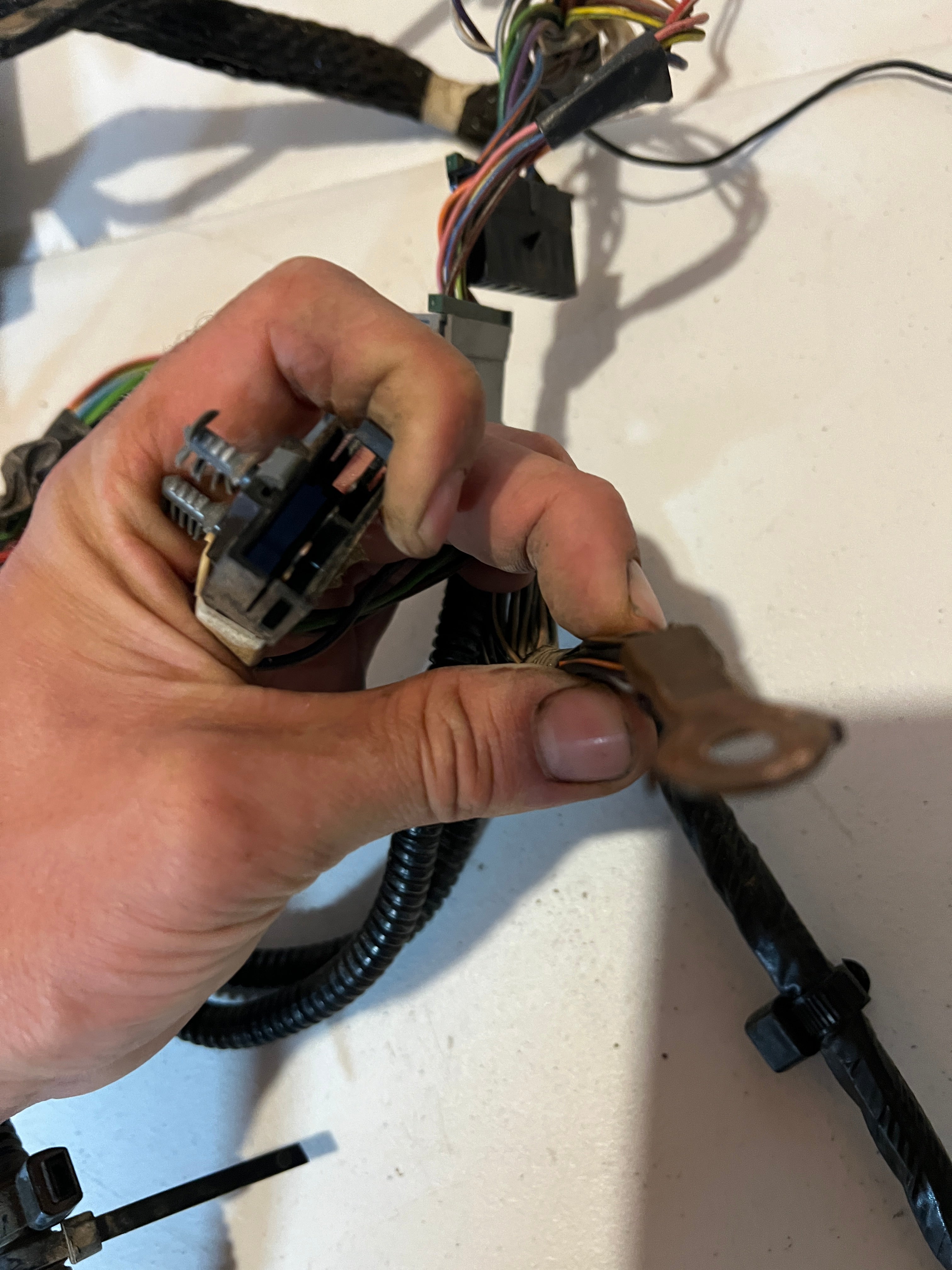 2000-2002 Dodge Ram 2500 3500 Laramie Dash Wiring Harness