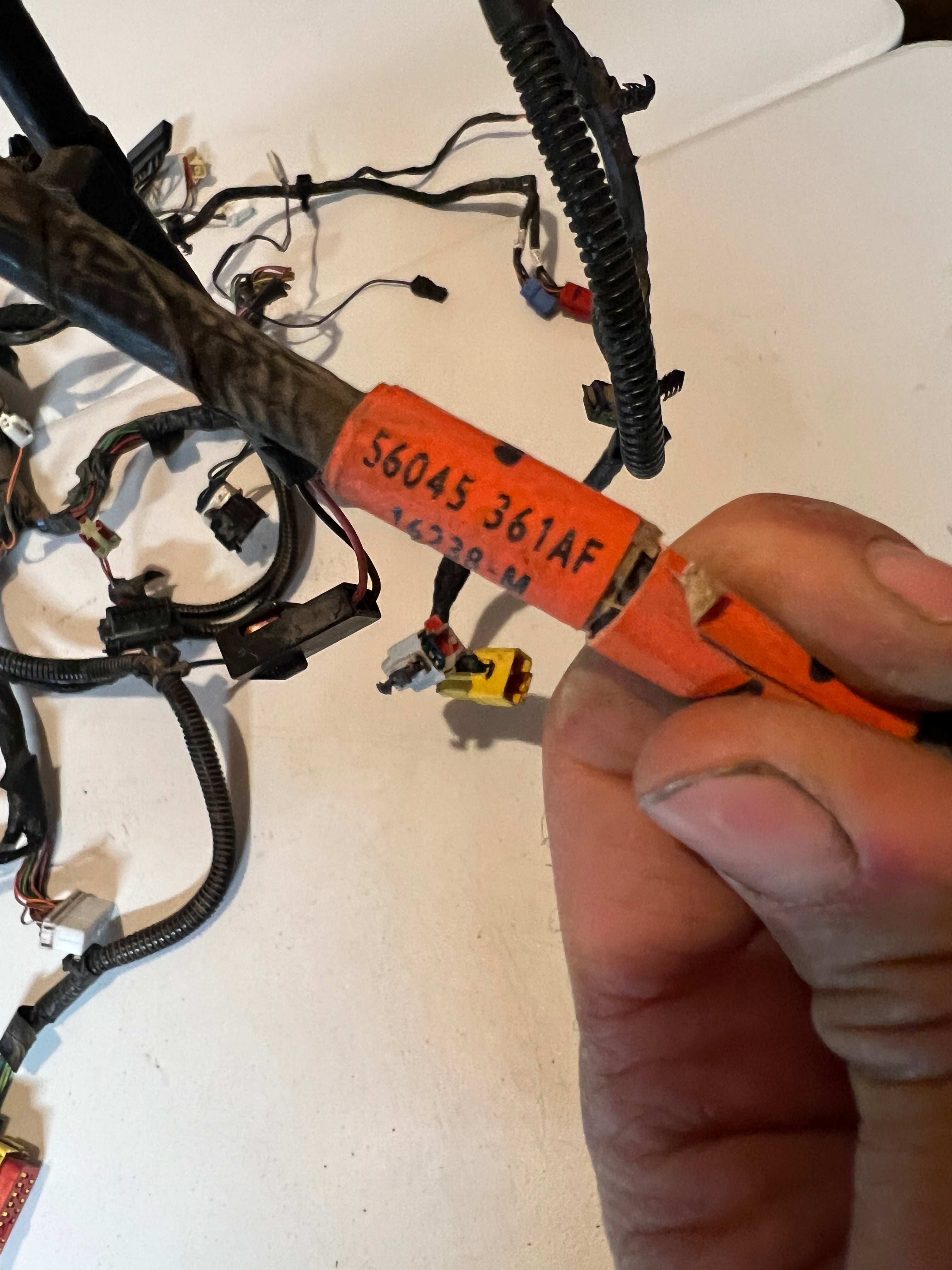 2000-2002 Dodge Ram 2500 3500 Laramie Dash Wiring Harness