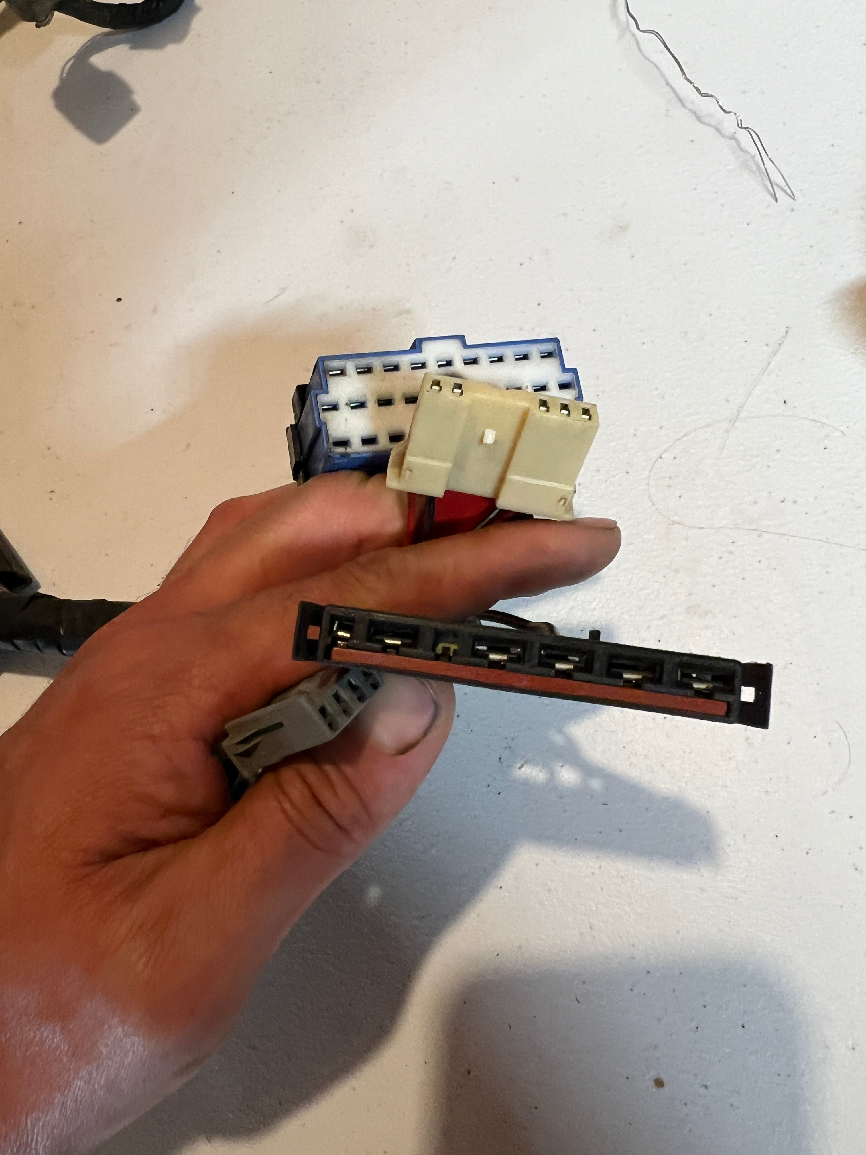 2000-2002 Dodge Ram 2500 3500 Laramie Dash Wiring Harness