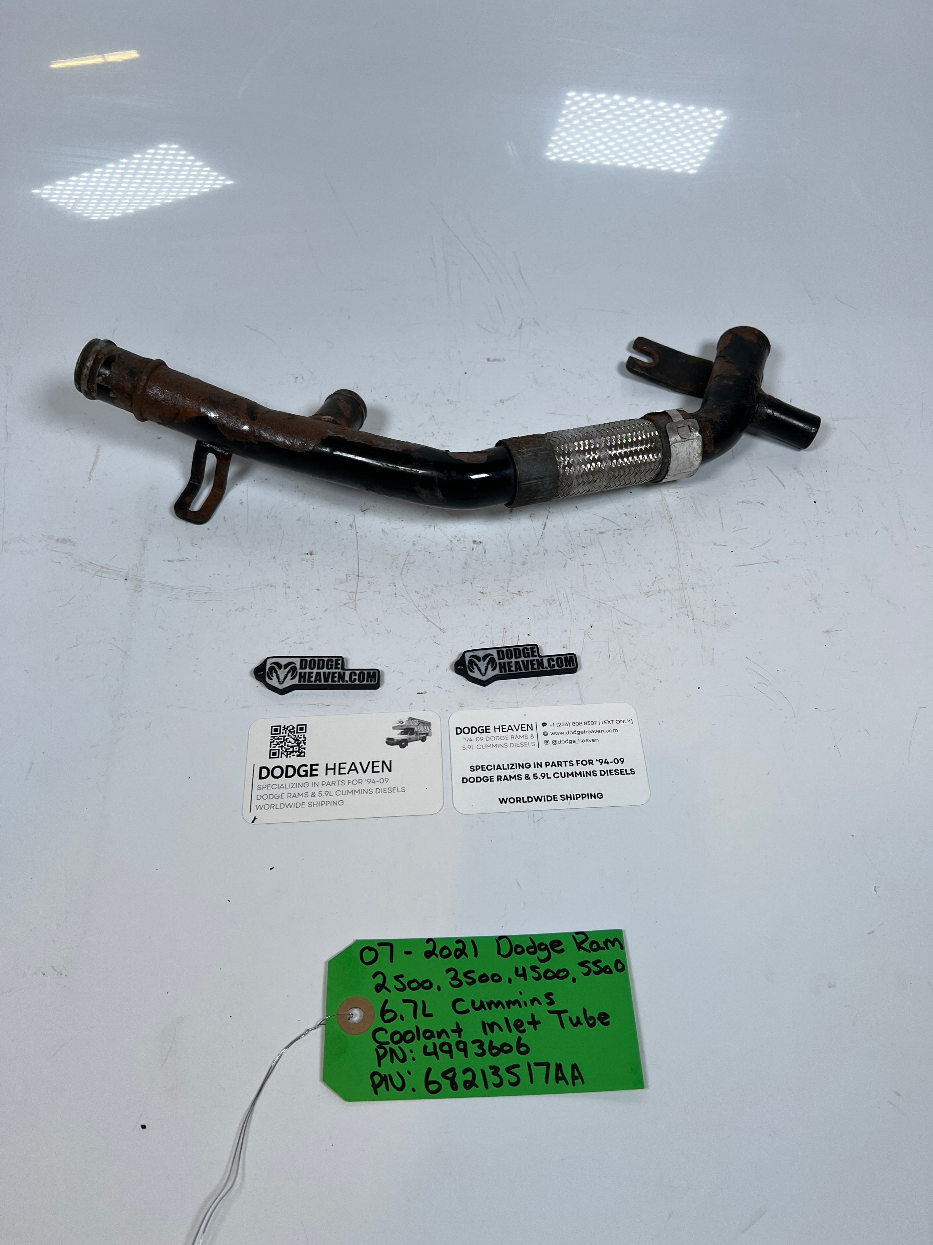 2007-2021 Dodge Ram 6.7L Cummins Coolant Inlet Tube
