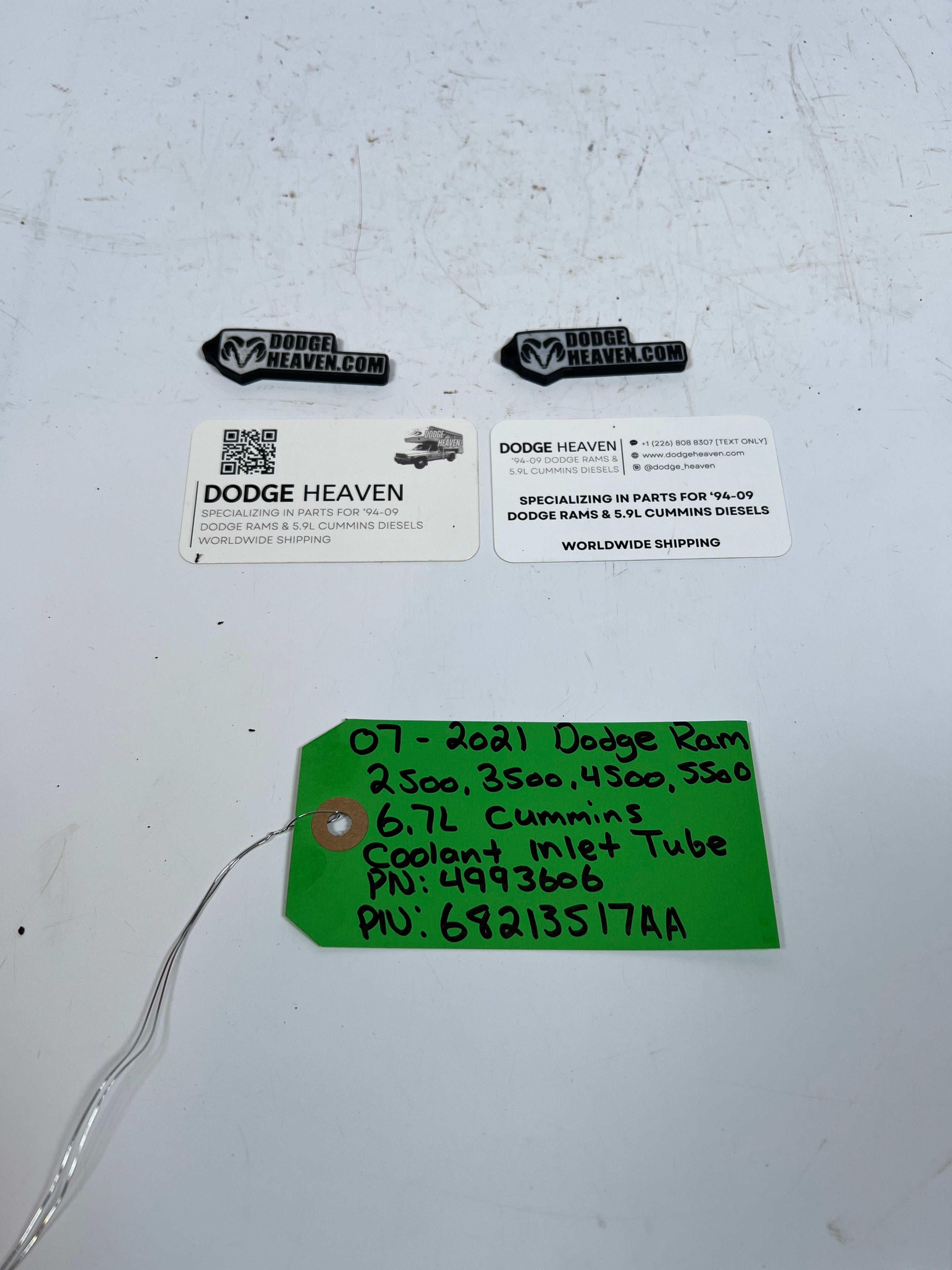 2007-2021 Dodge Ram 6.7L Cummins Coolant Inlet Tube