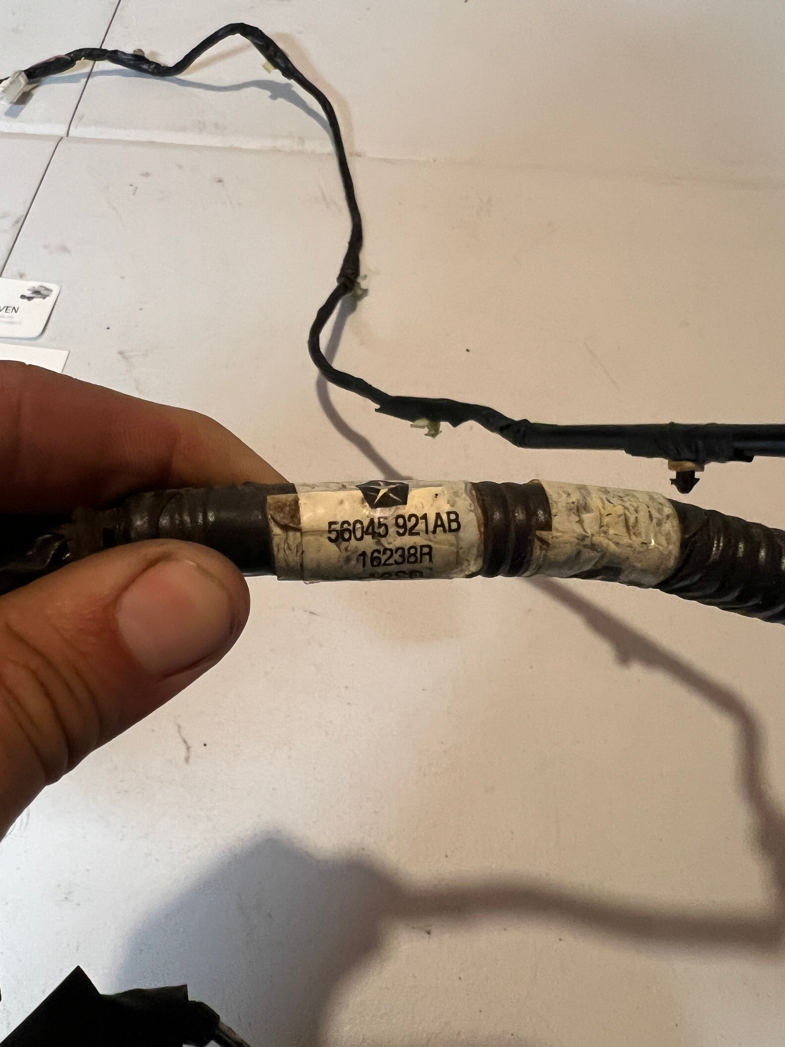 1998-2002 Dodge Ram 1500-3500 Overhead Console wiring harness