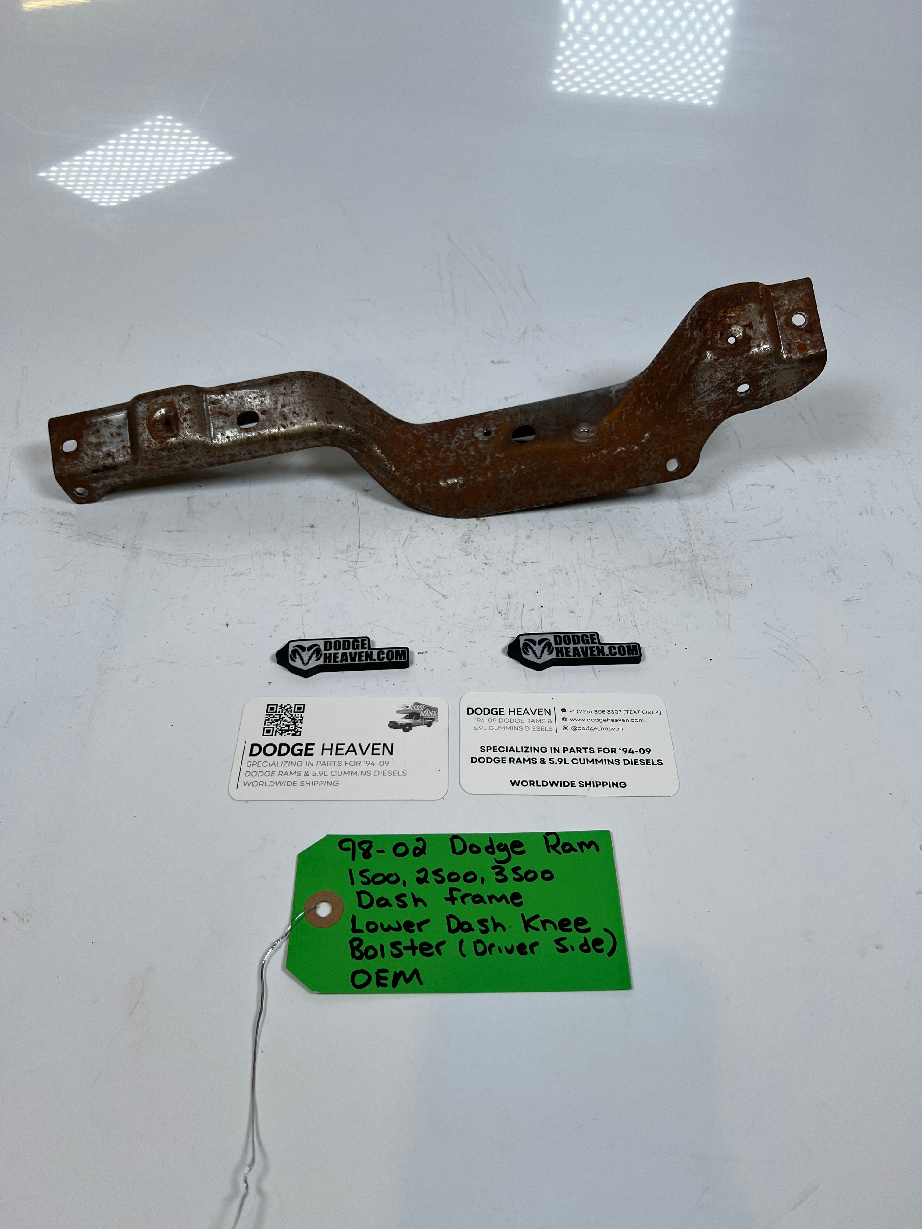 1998-2002 Dodge Ram 1500-3500 Lower Knee Bolster Dash Frame (Driver Side)