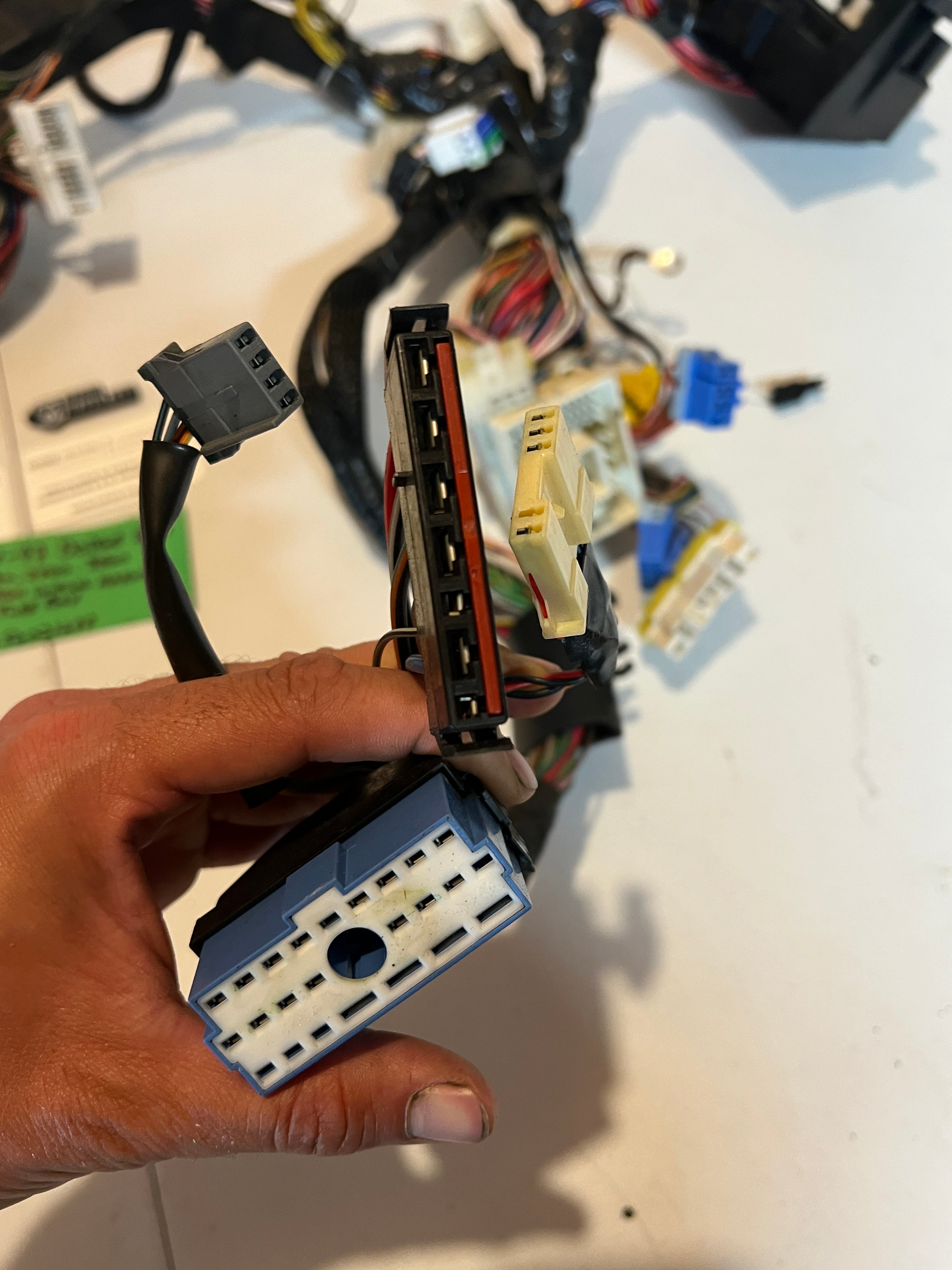 1994-1997 Dodge Ram 1500 2500 3500 Dash Wiring Harness