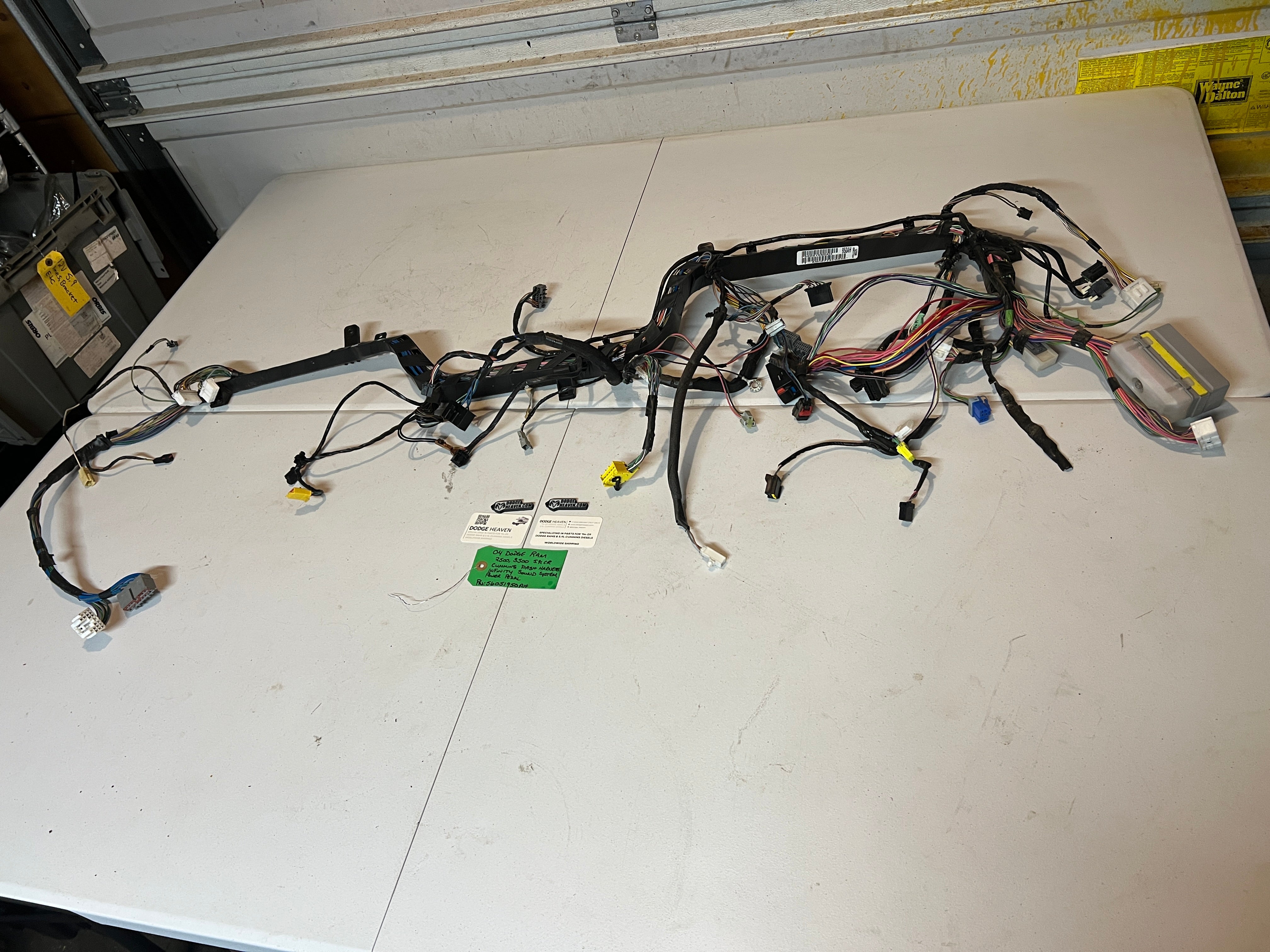 2004-2004 Dodge Ram 1500-3500 Dash Wiring Harness
