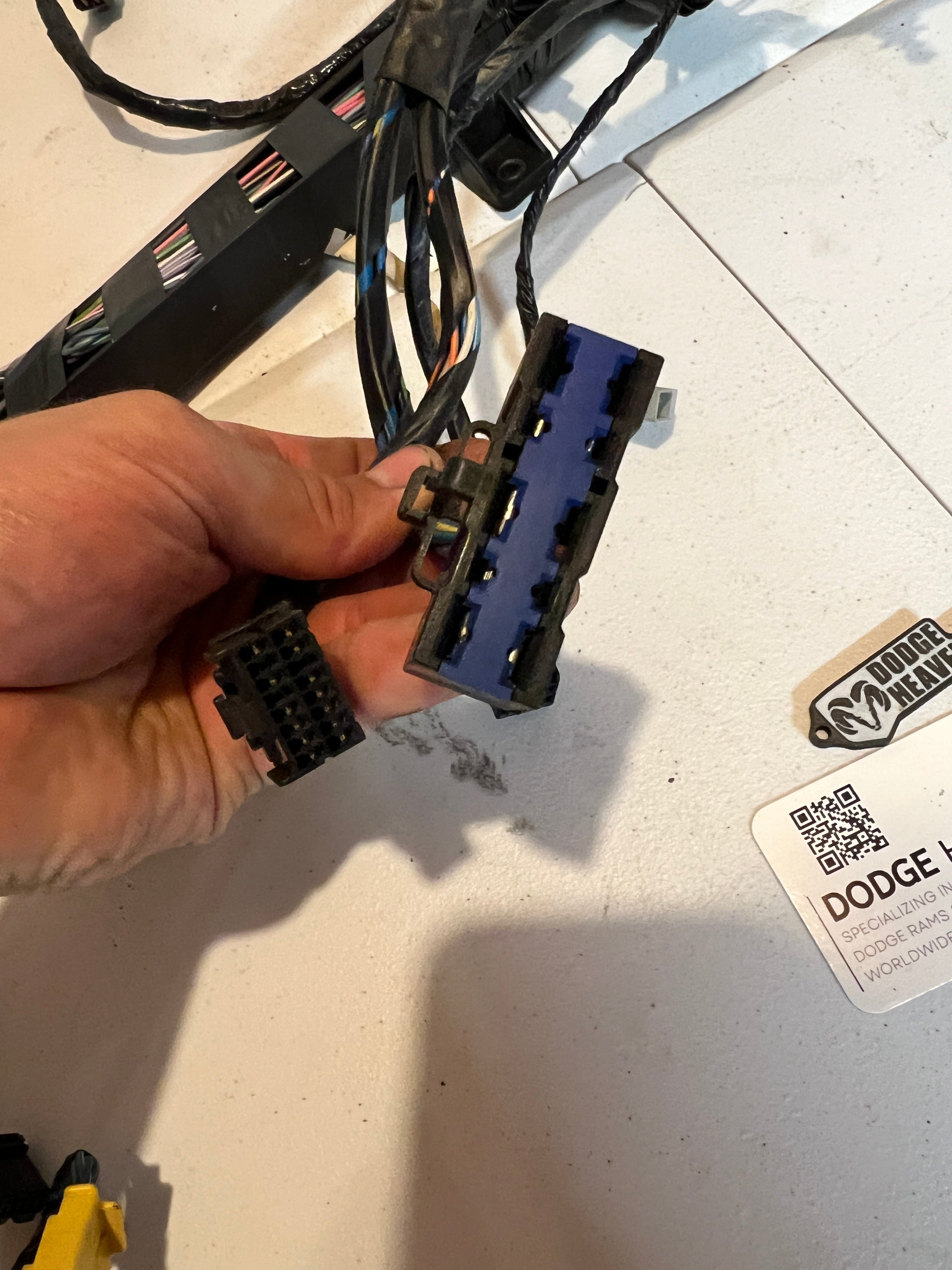 2004-2004 Dodge Ram 1500-3500 Dash Wiring Harness