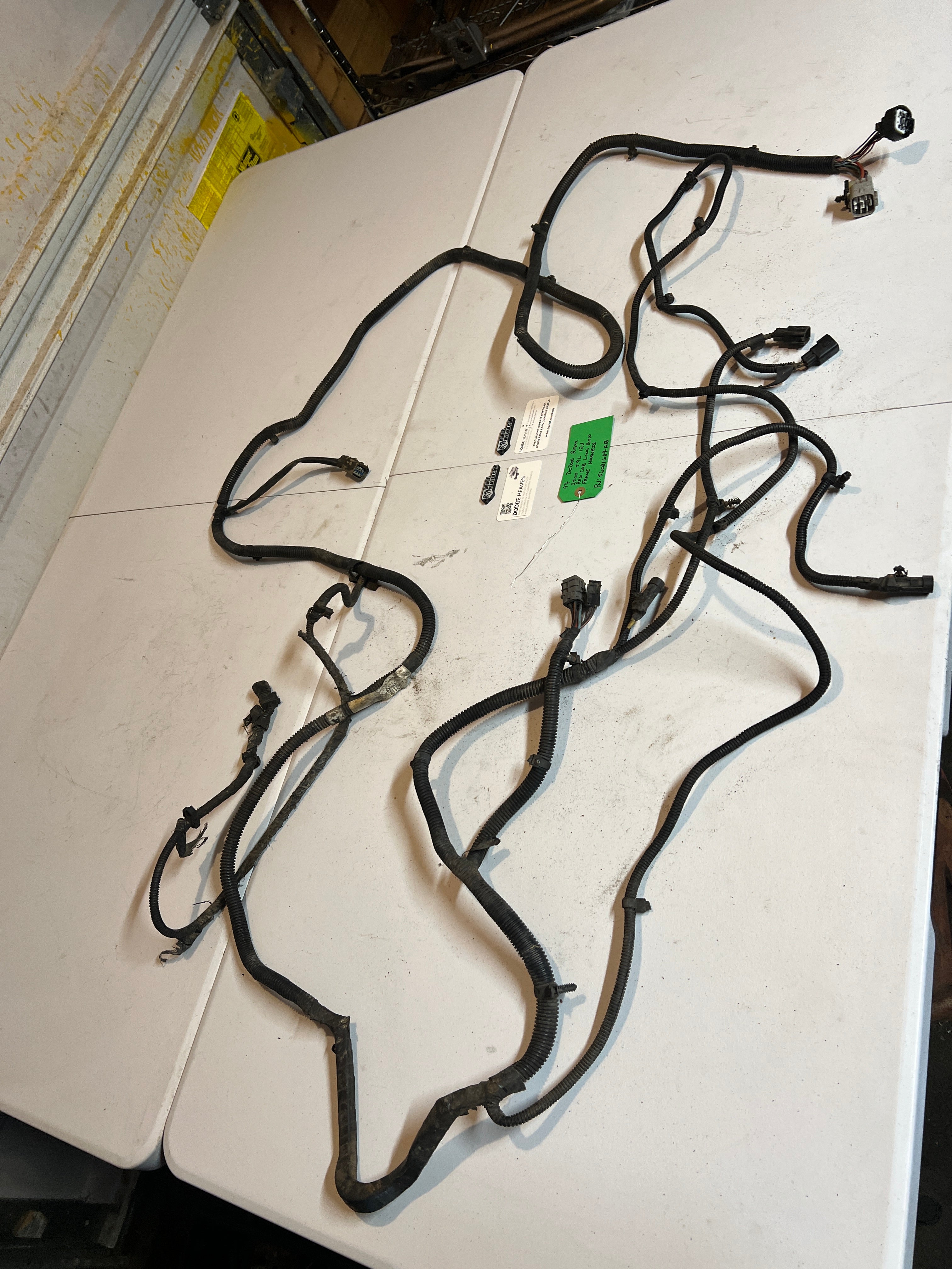 1997-1997 Dodge ram 2500 Reg Cab long Box Frame Wiring Harness