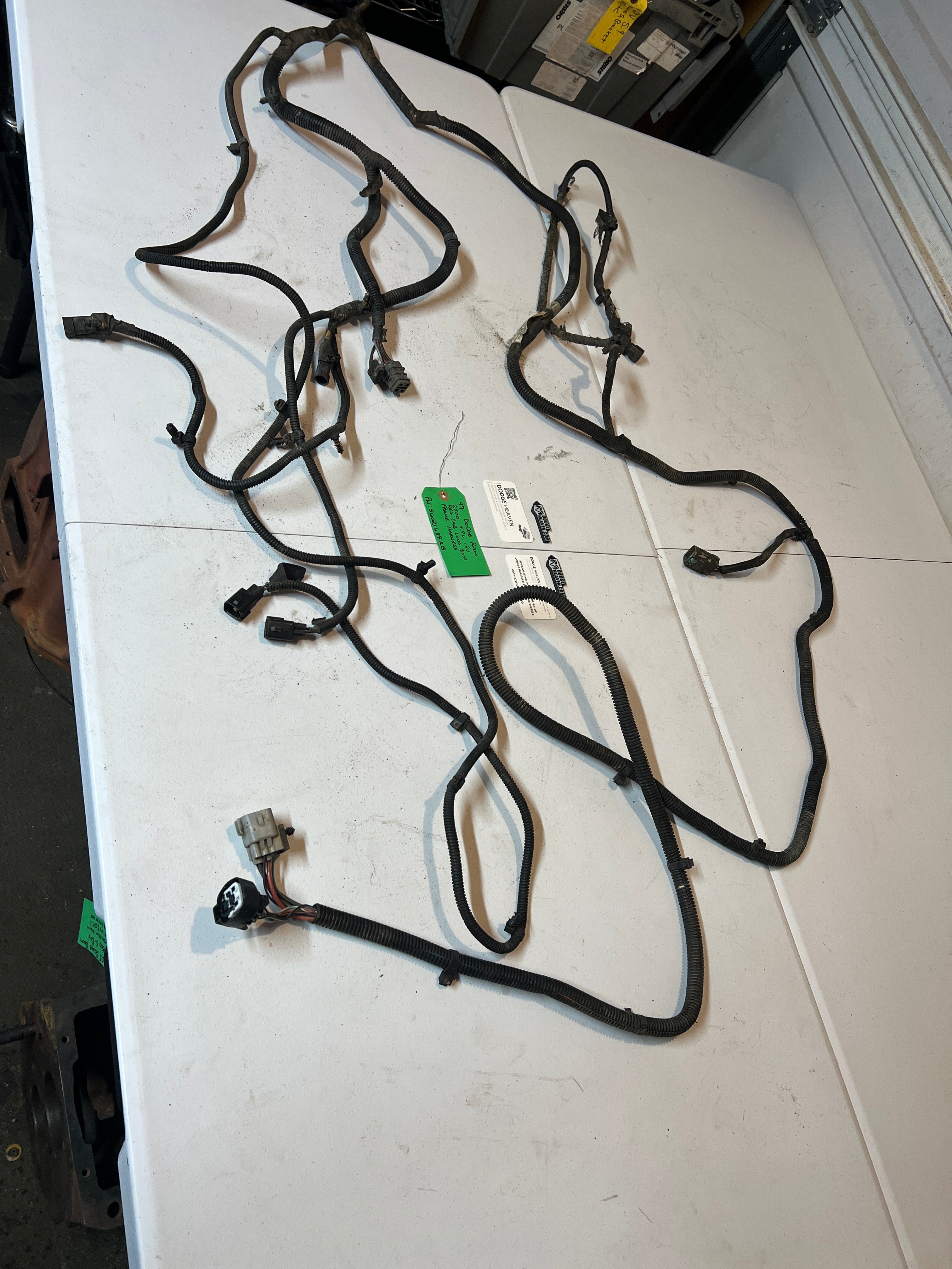 1997-1997 Dodge ram 2500 Reg Cab long Box Frame Wiring Harness