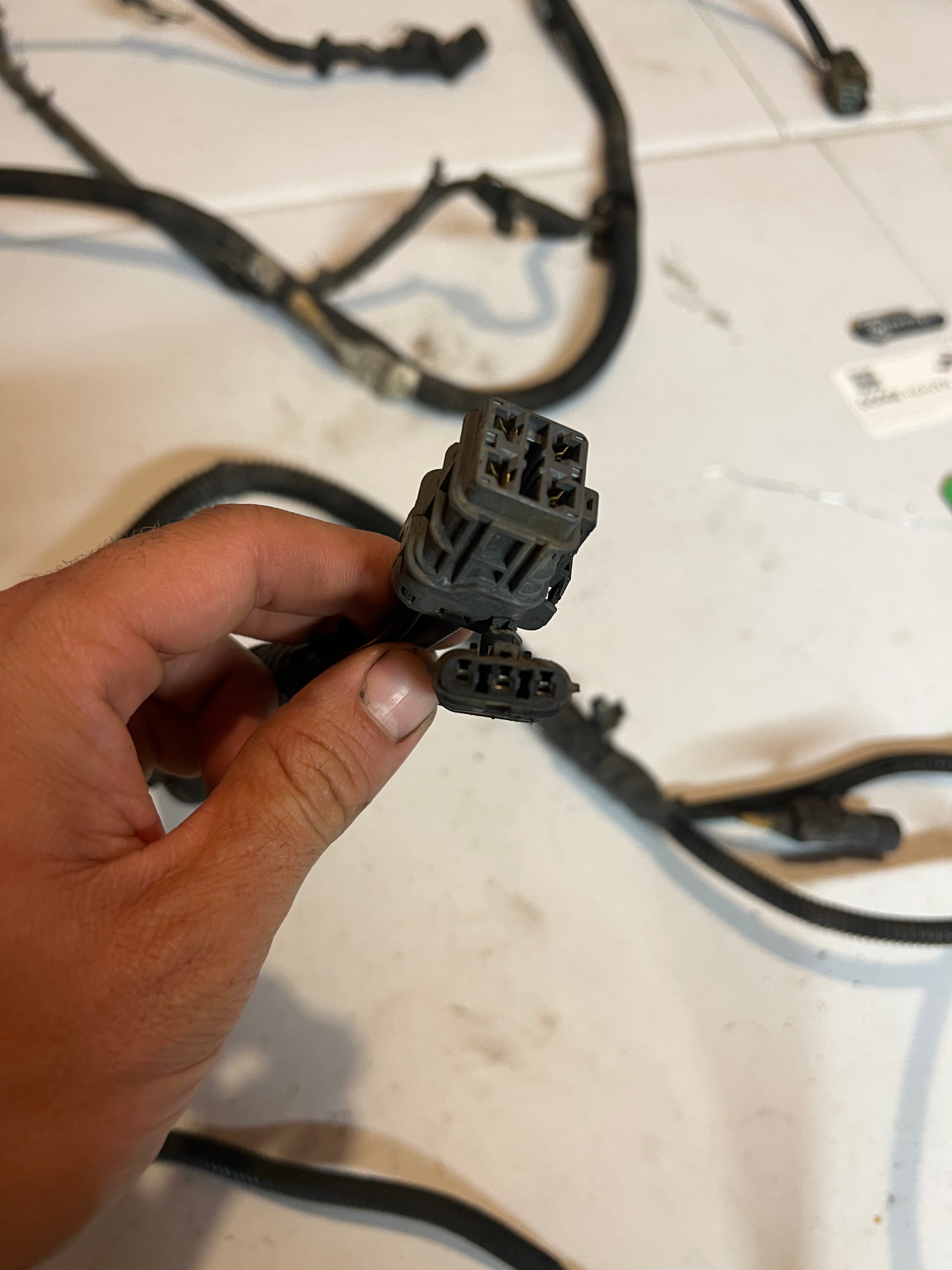 1997-1997 Dodge ram 2500 Reg Cab long Box Frame Wiring Harness